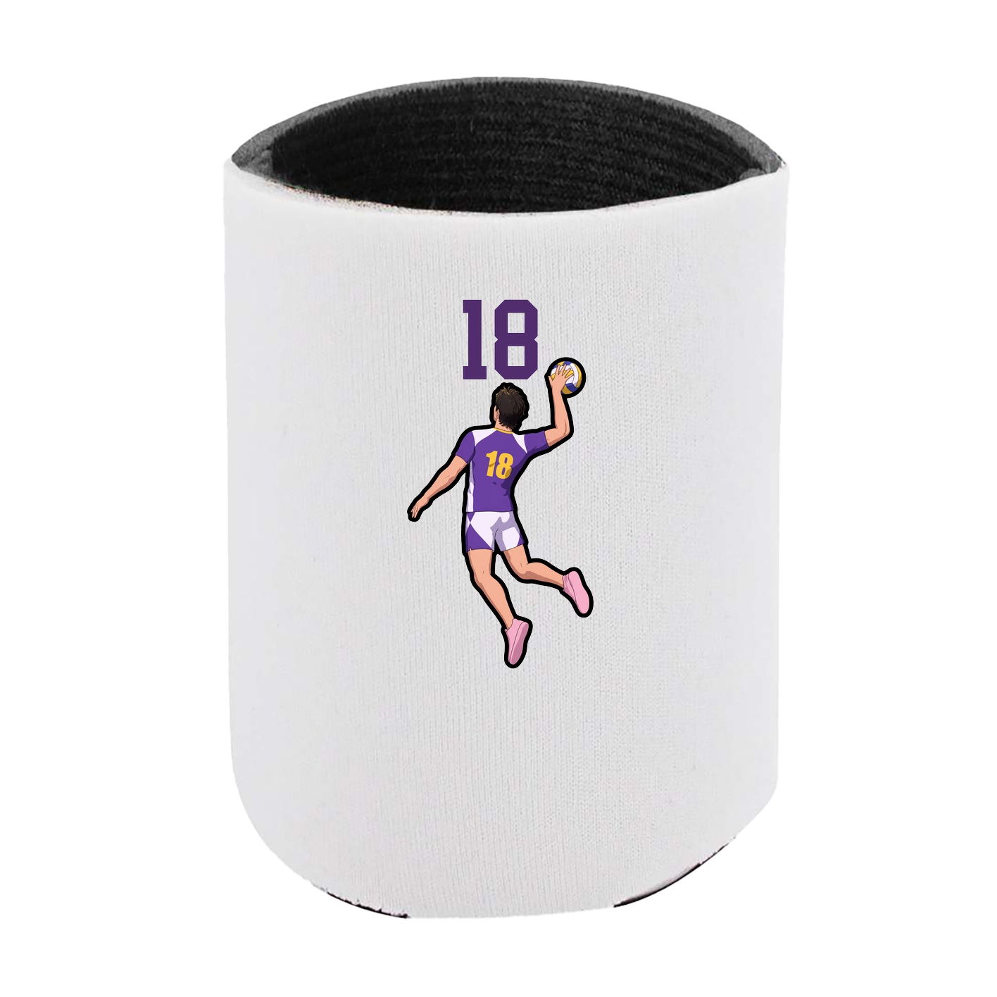 Can Holder — Number Top in White