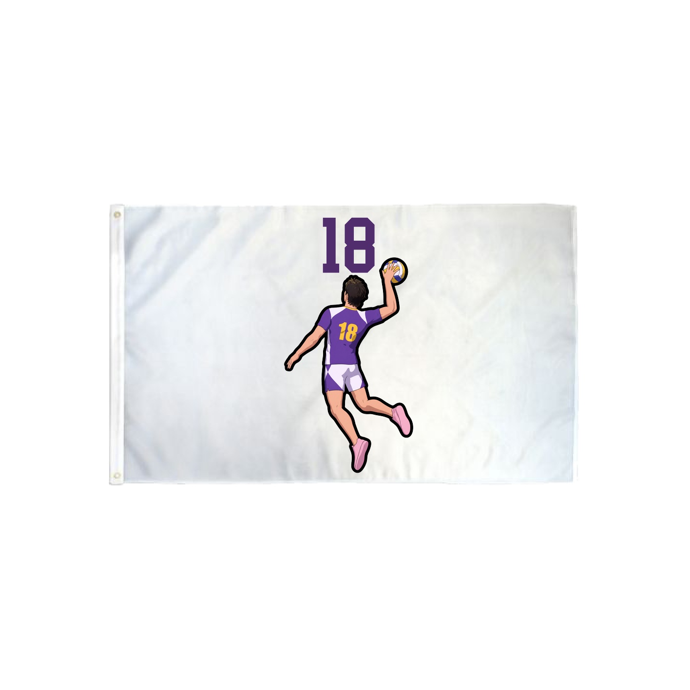 3x5 Flag — Number Top in Classic