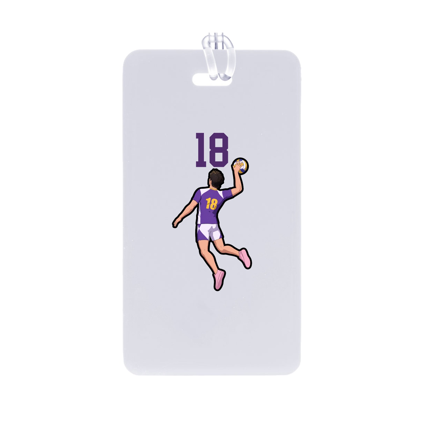 Bag Tag — Number Top in Classic