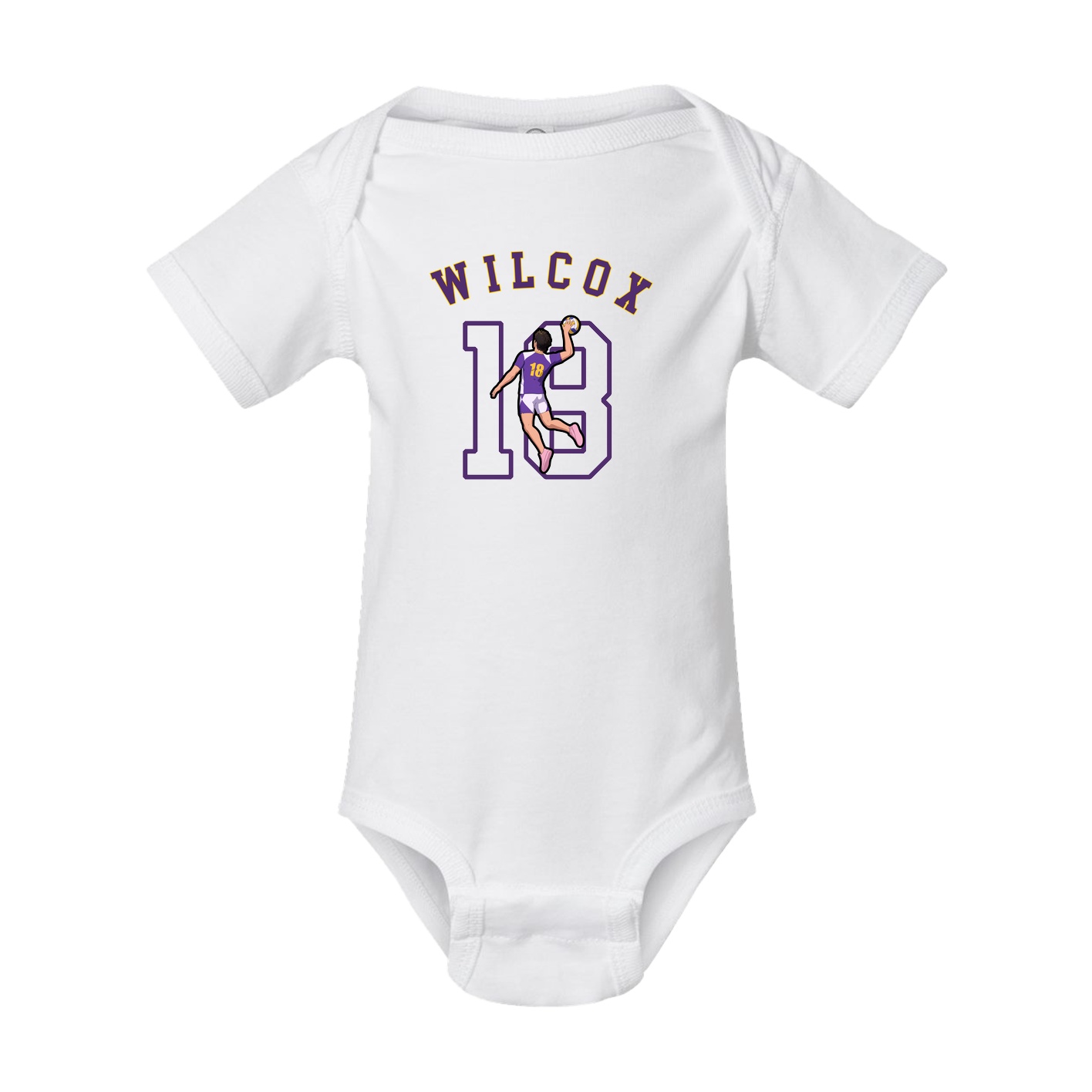 Baby Onesie — Shirsey Arch in White