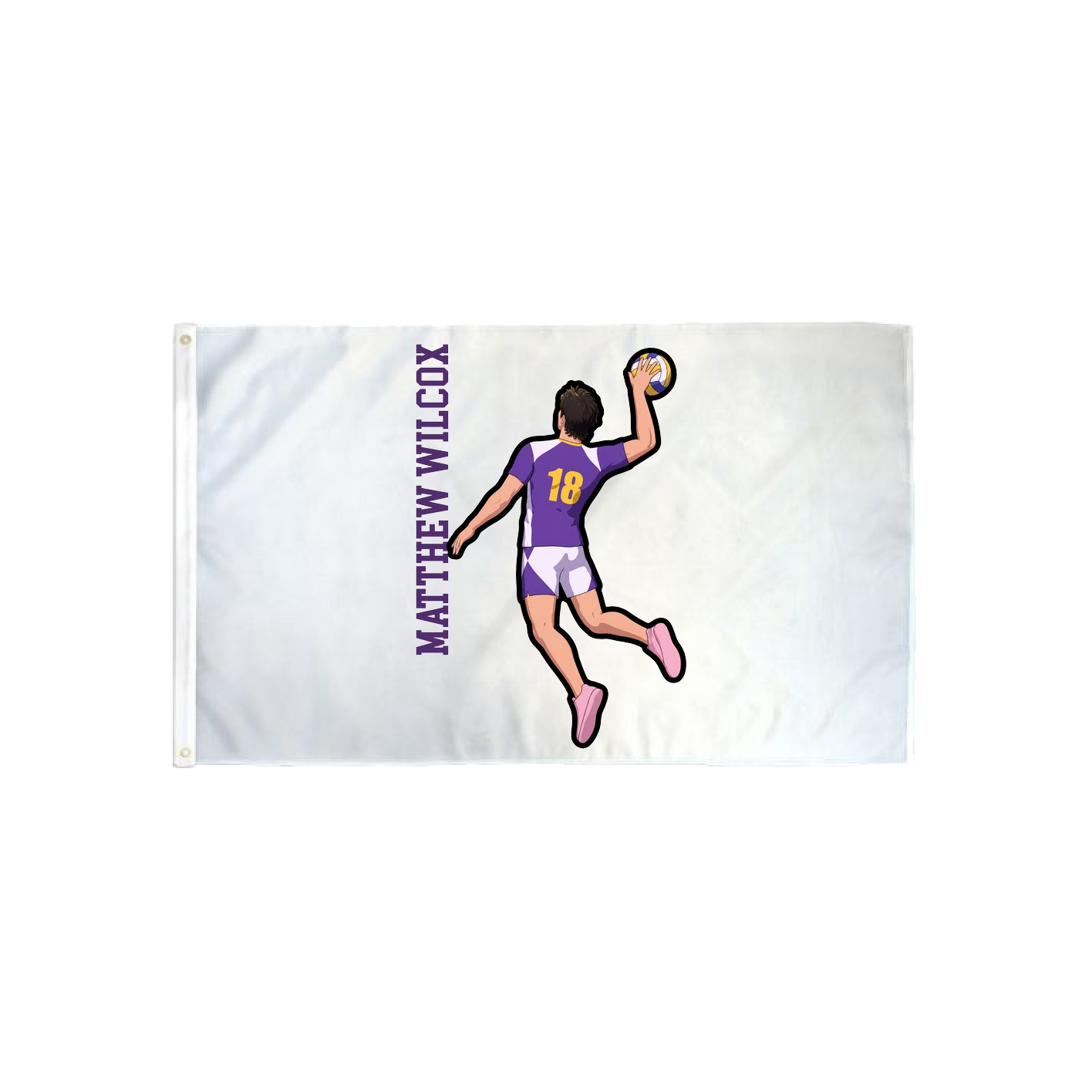 3x5 Flag — Name Vertical in Classic