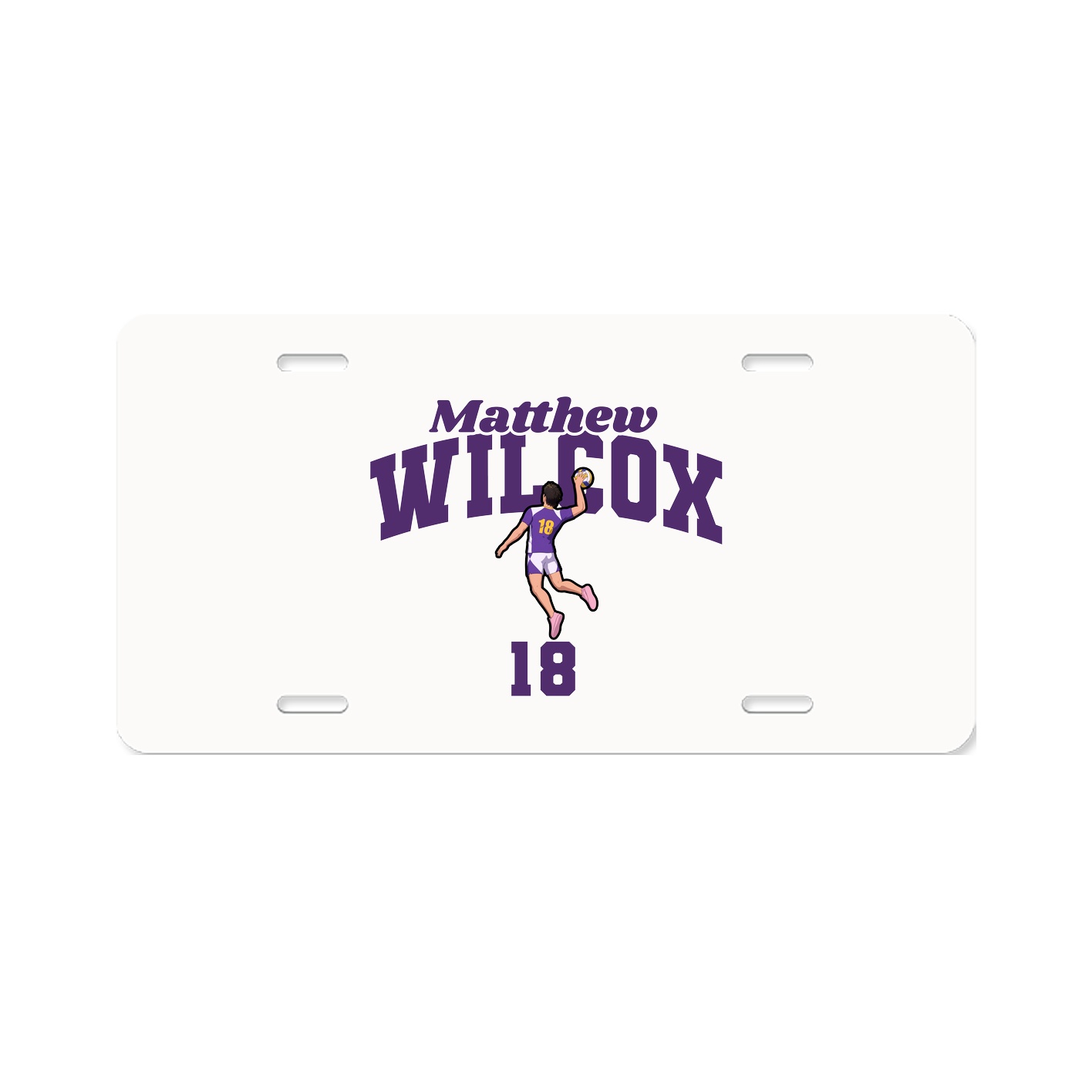 License Plate — Signature Arch in Classic