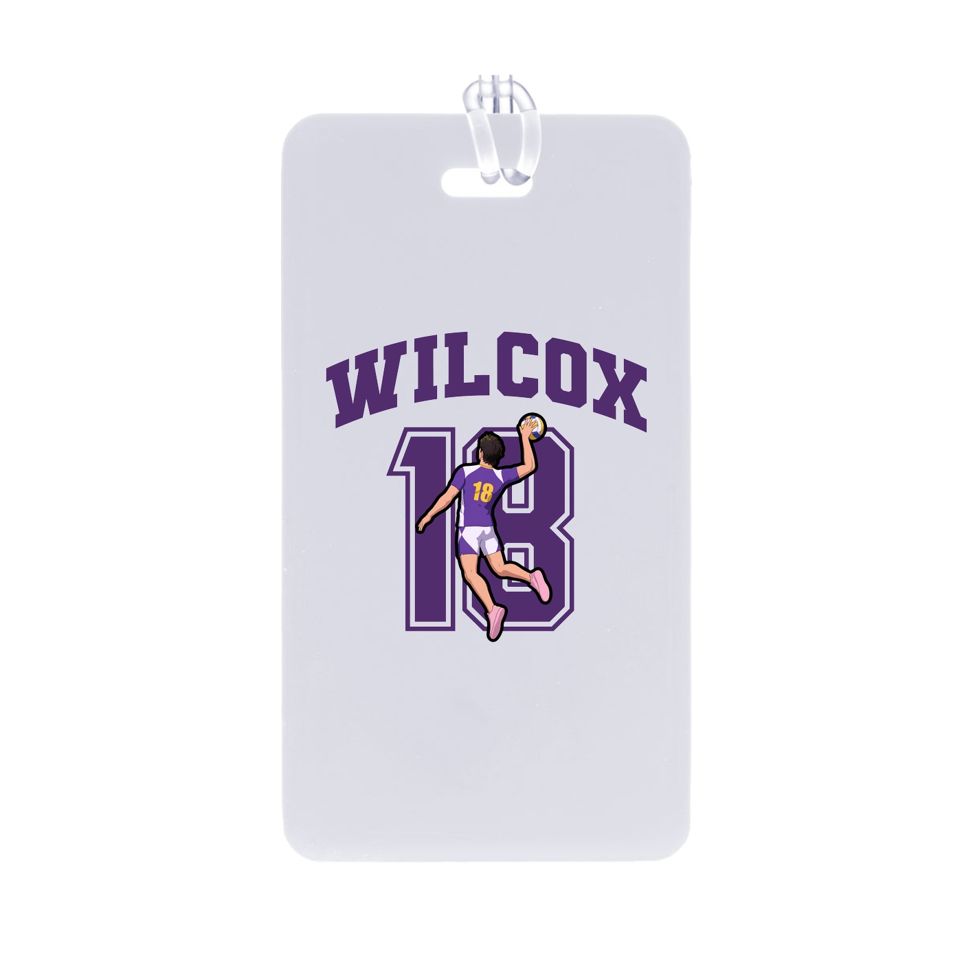 Bag Tag — Number in Classic