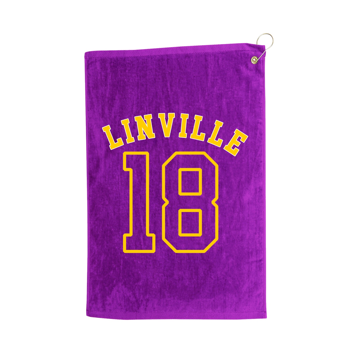 Golf Towel — Shirsey Arch in Purple