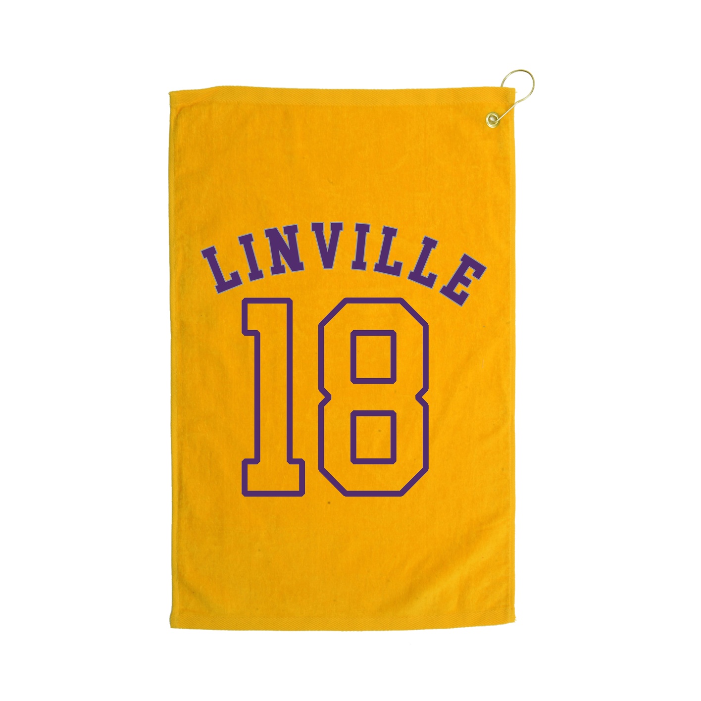 Golf Towel — Shirsey Arch in Gold