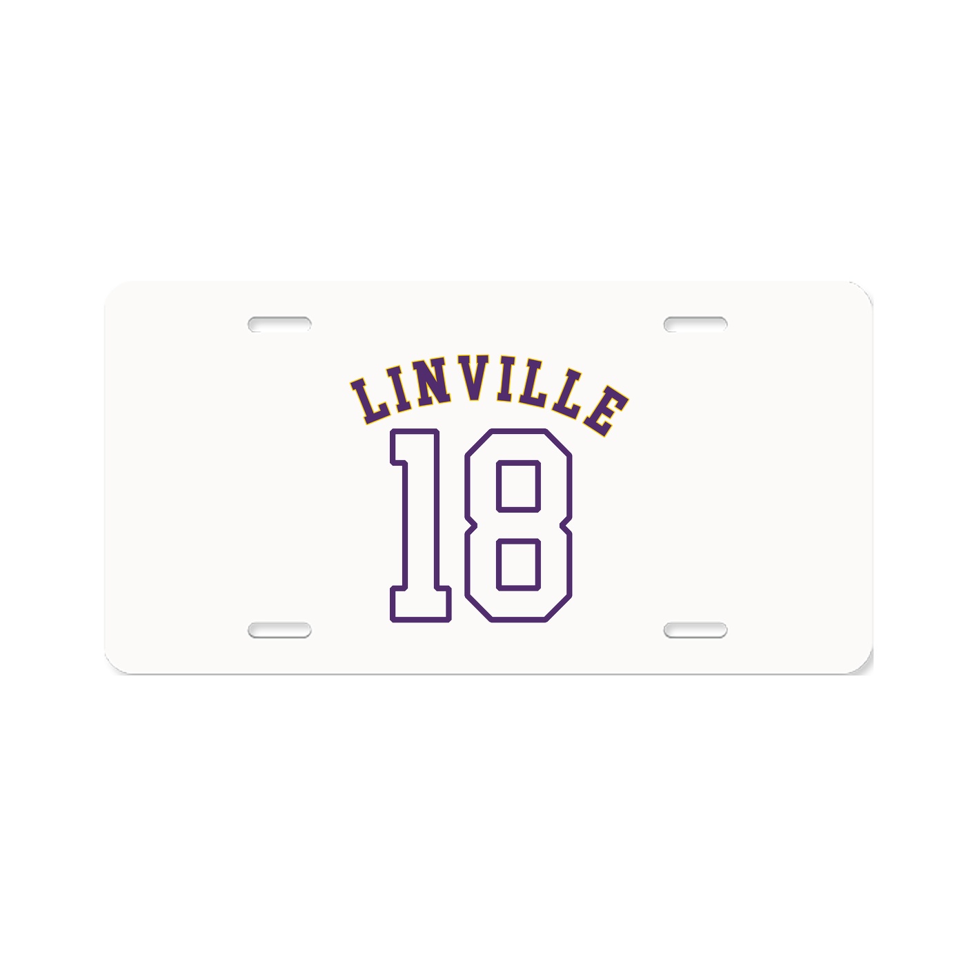 License Plate — Shirsey Arch in Classic