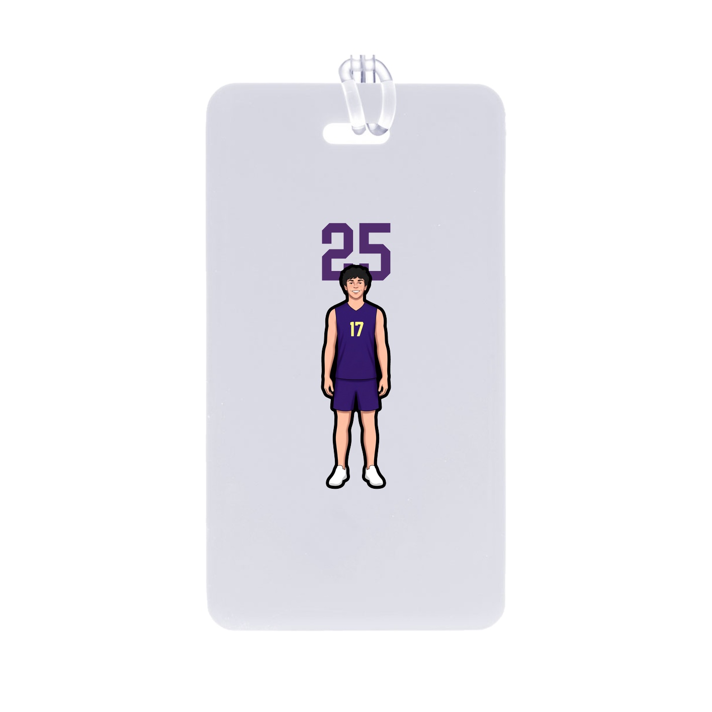 Bag Tag — Number Top in Classic