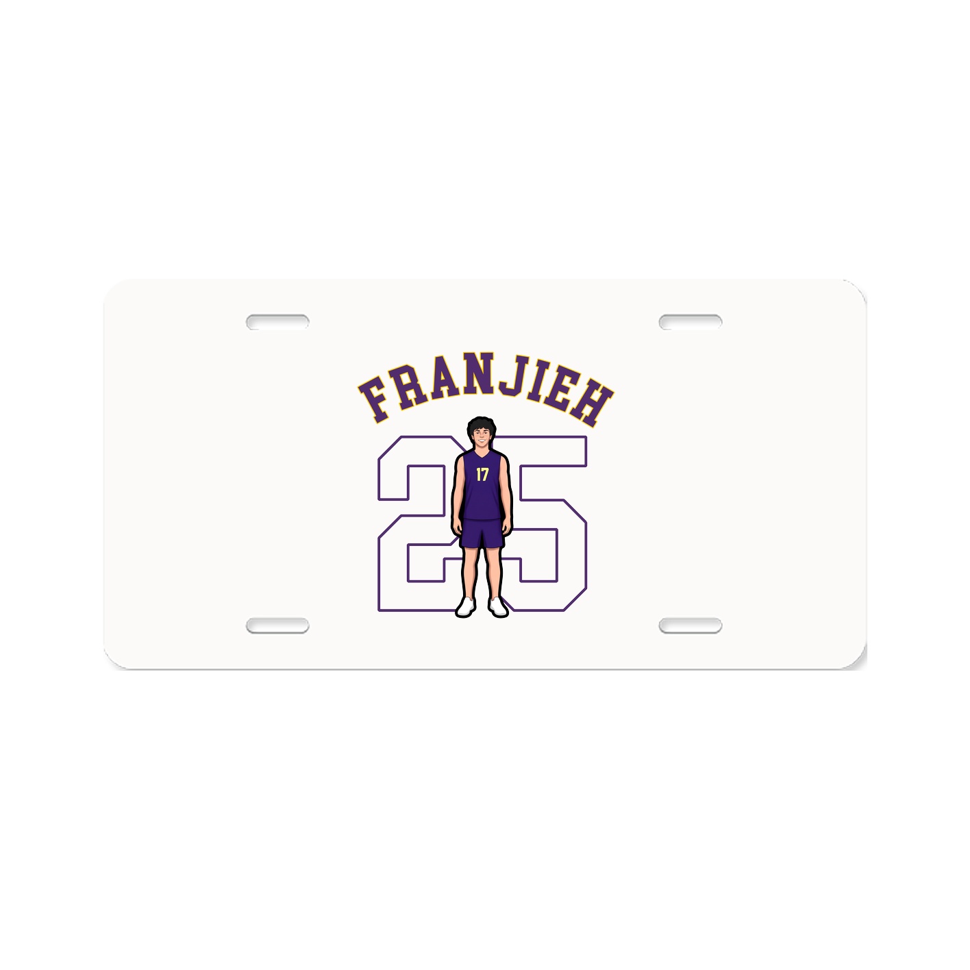 License Plate — Shirsey Arch in Classic