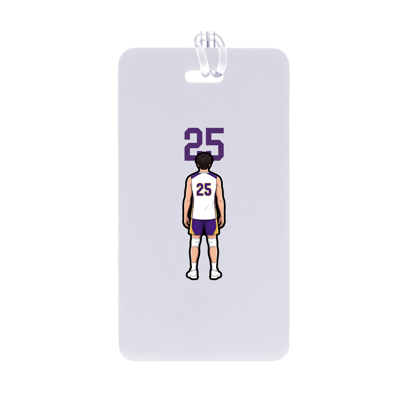 Bag Tag — Number Top in Classic