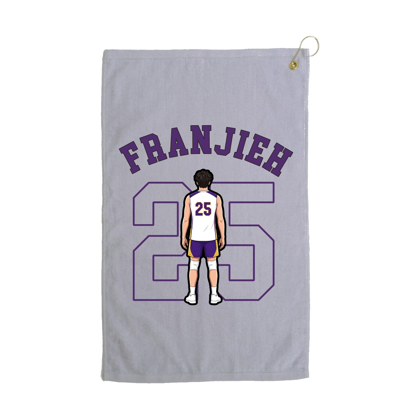 Golf Towel — Shirsey Arch in Grey