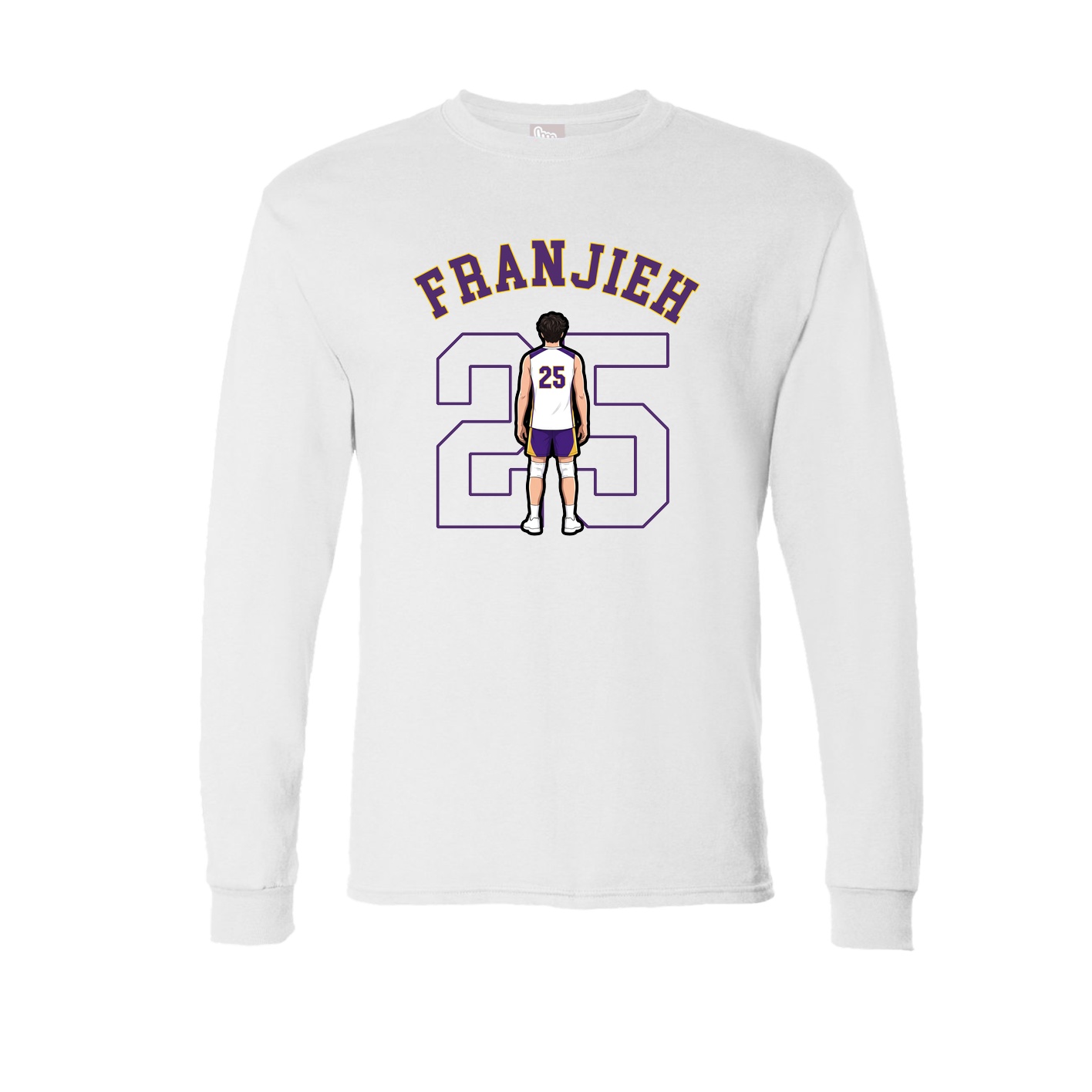 Long Sleeve Tee — Shirsey Arch in White