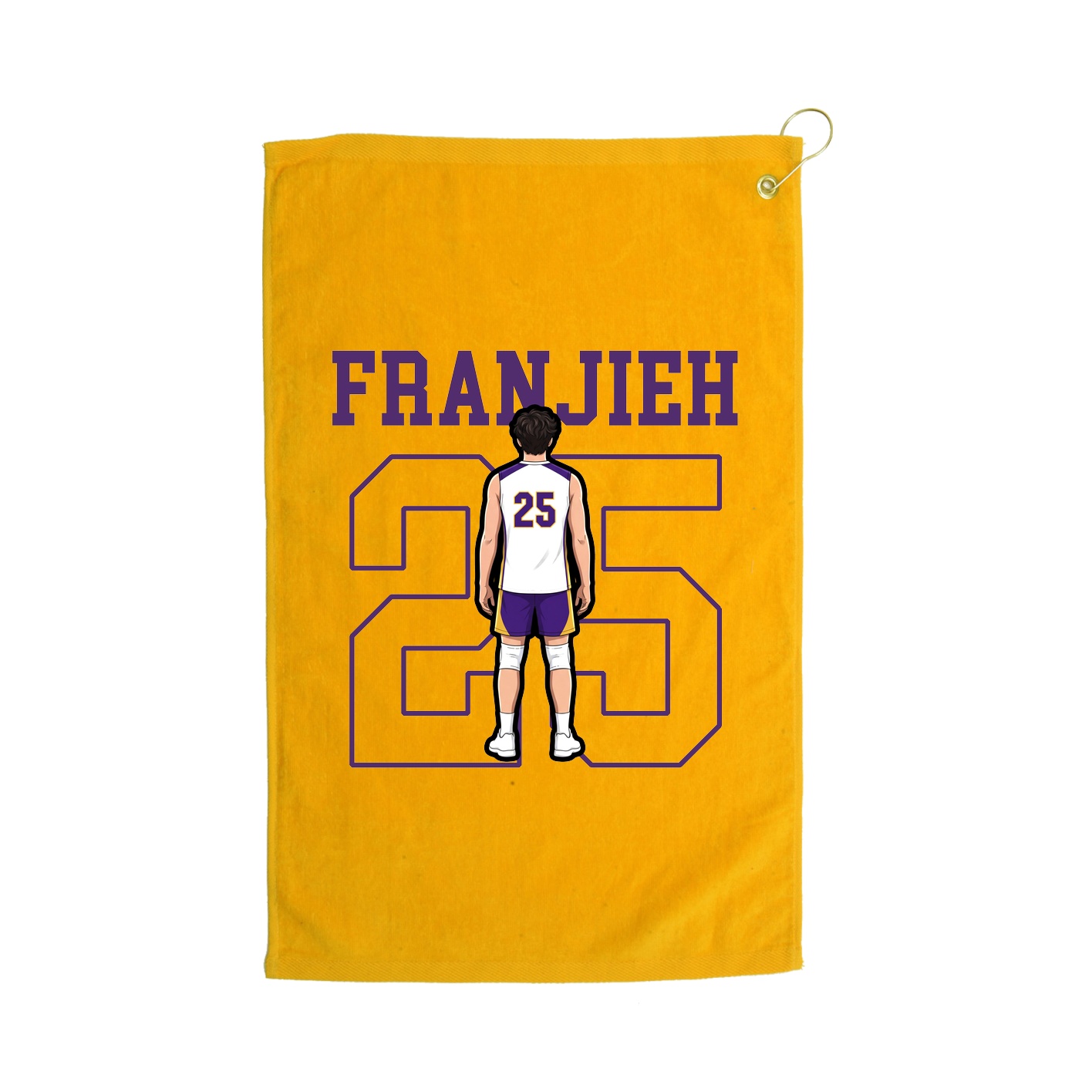 Golf Towel — Shirsey in Gold