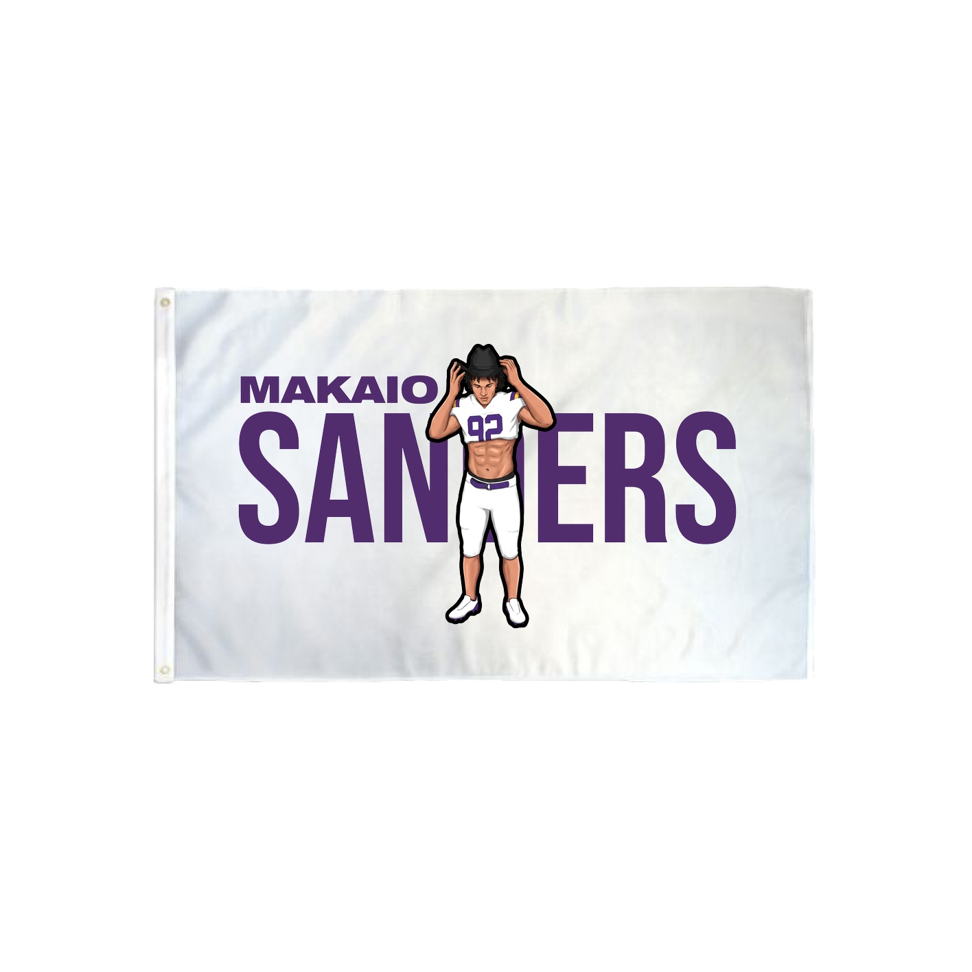 3x5 Flag — Player Name in Classic