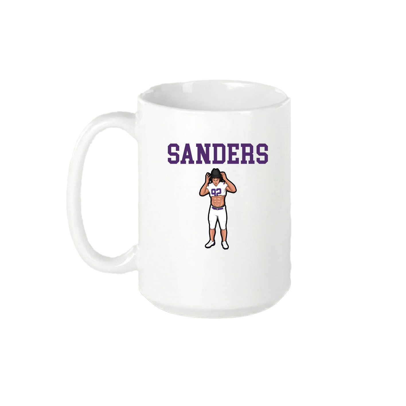 15oz Coffee Mug — Shirsey in White