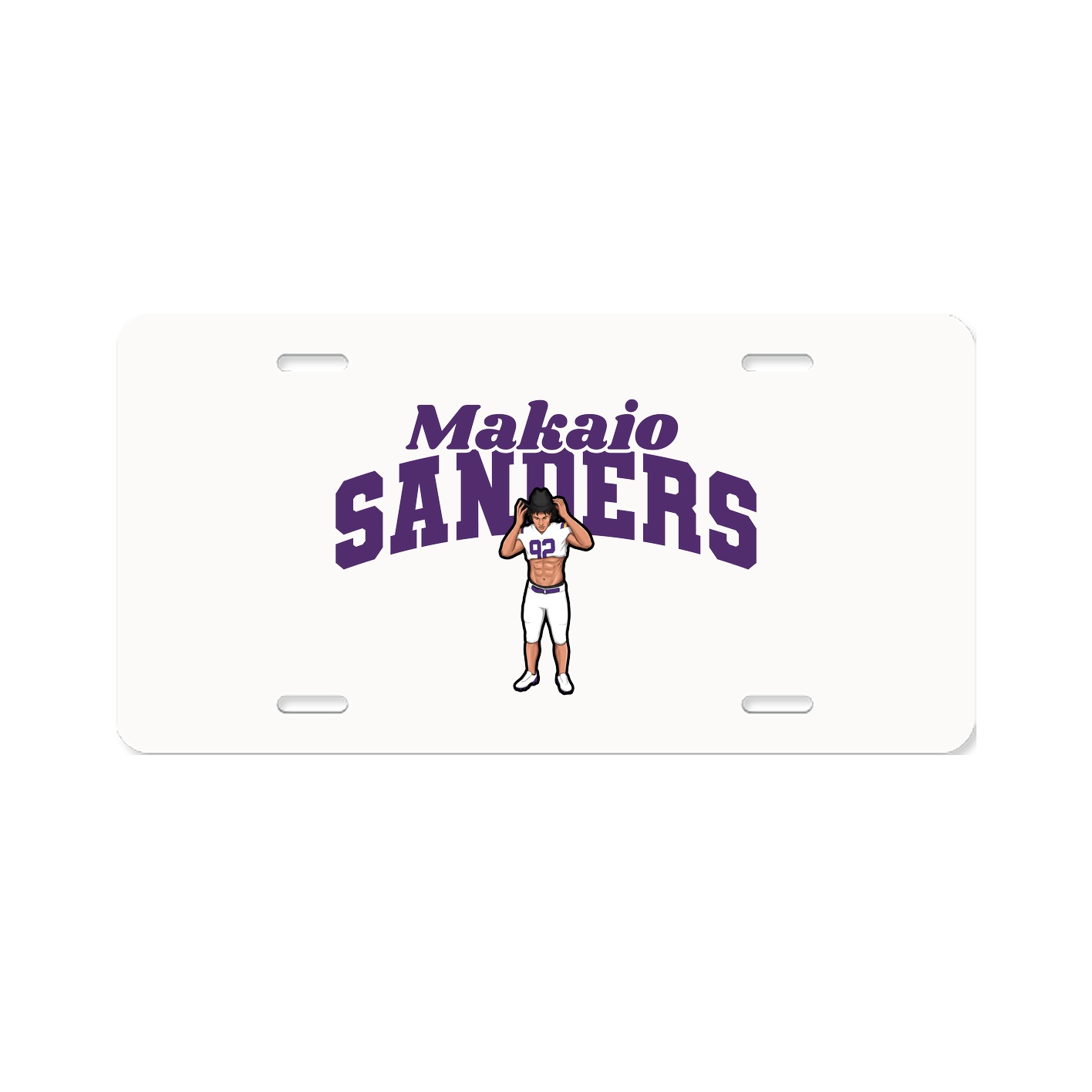 License Plate — Signature Arch in Classic
