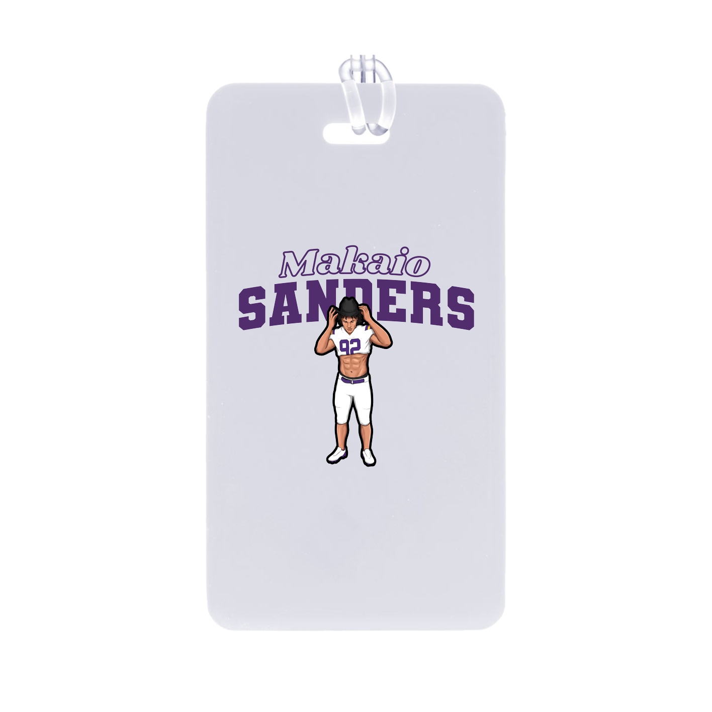 Bag Tag — Name Arch in Classic