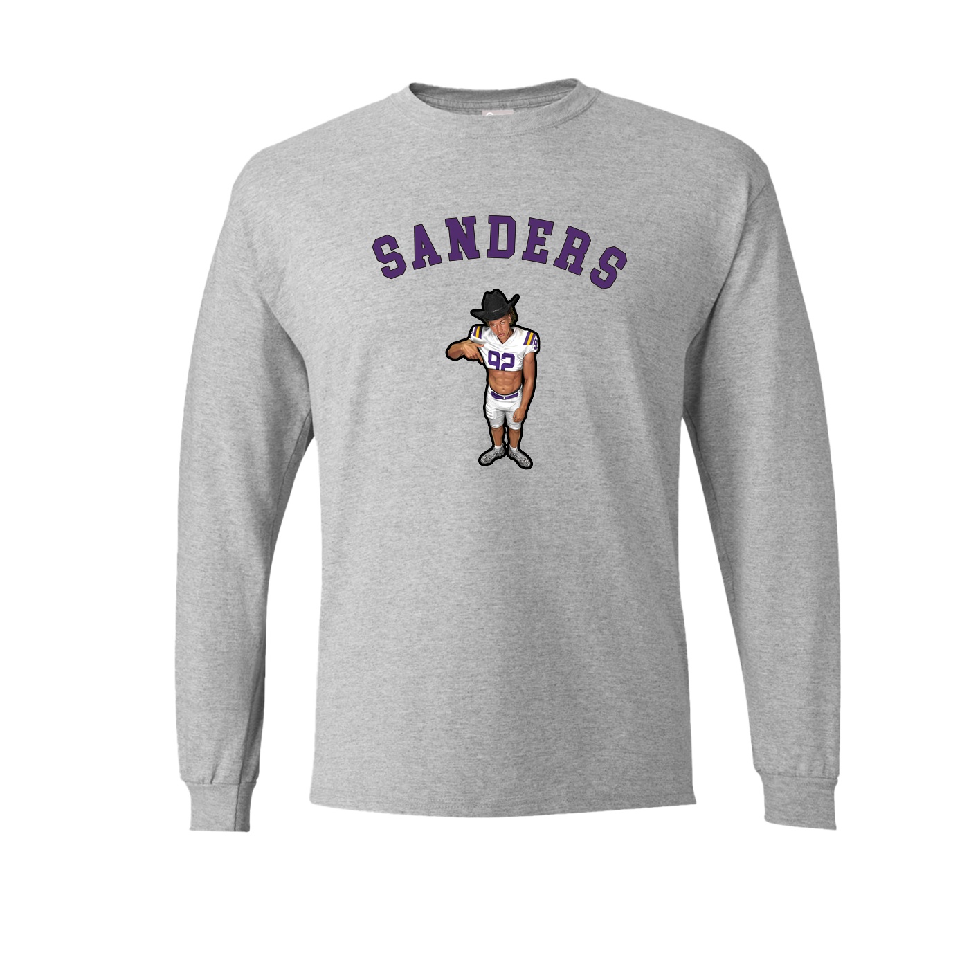 Long Sleeve Tee — Shirsey Arch in Grey