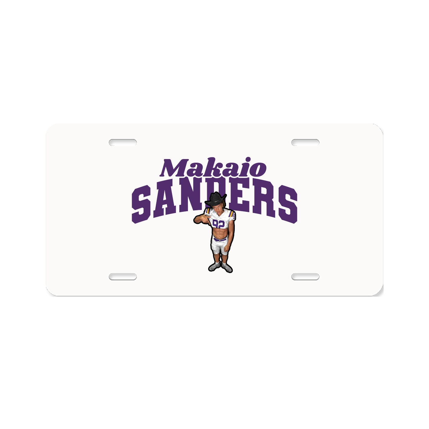 License Plate — Signature Arch in Classic