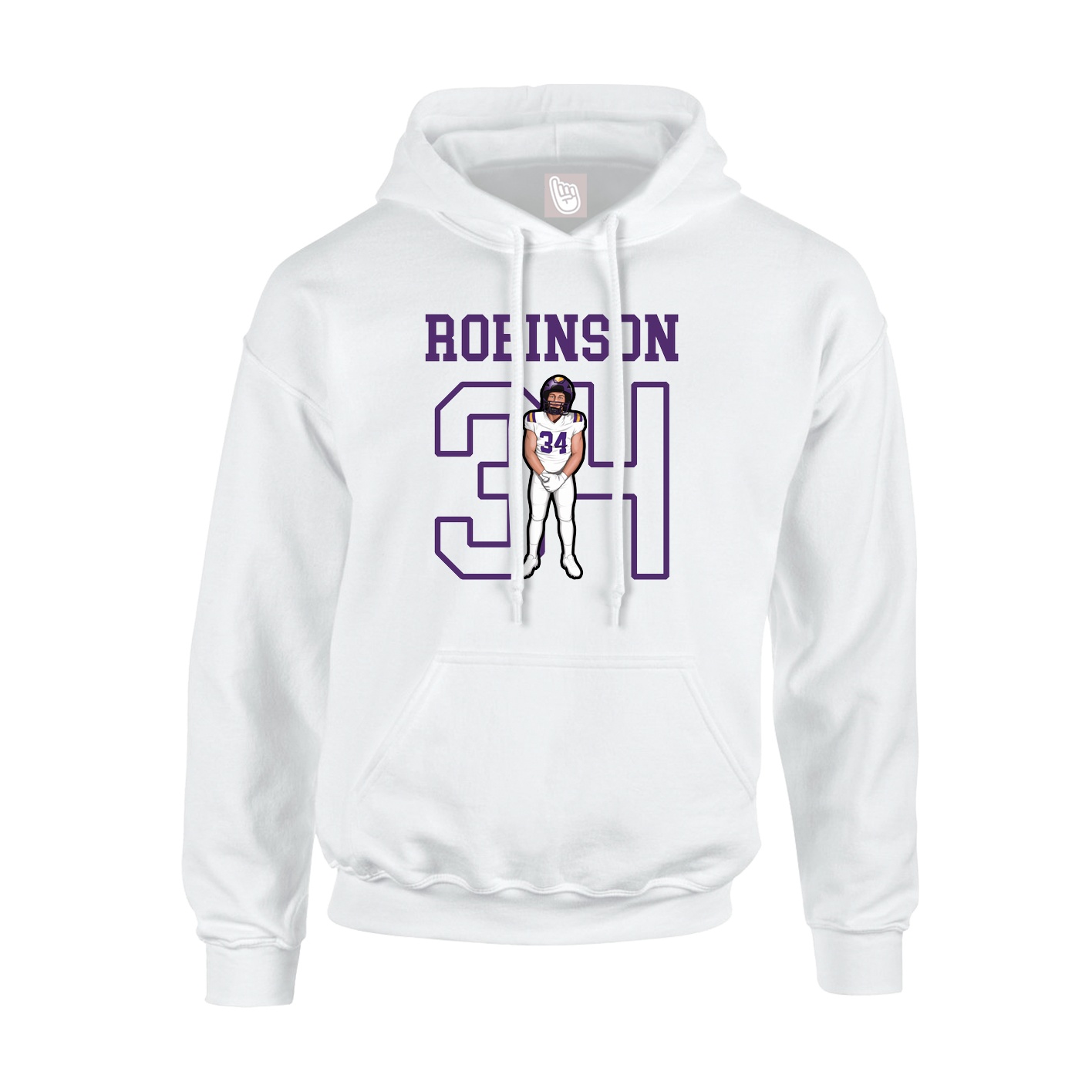 Youth Hoodie — Shirsey in White