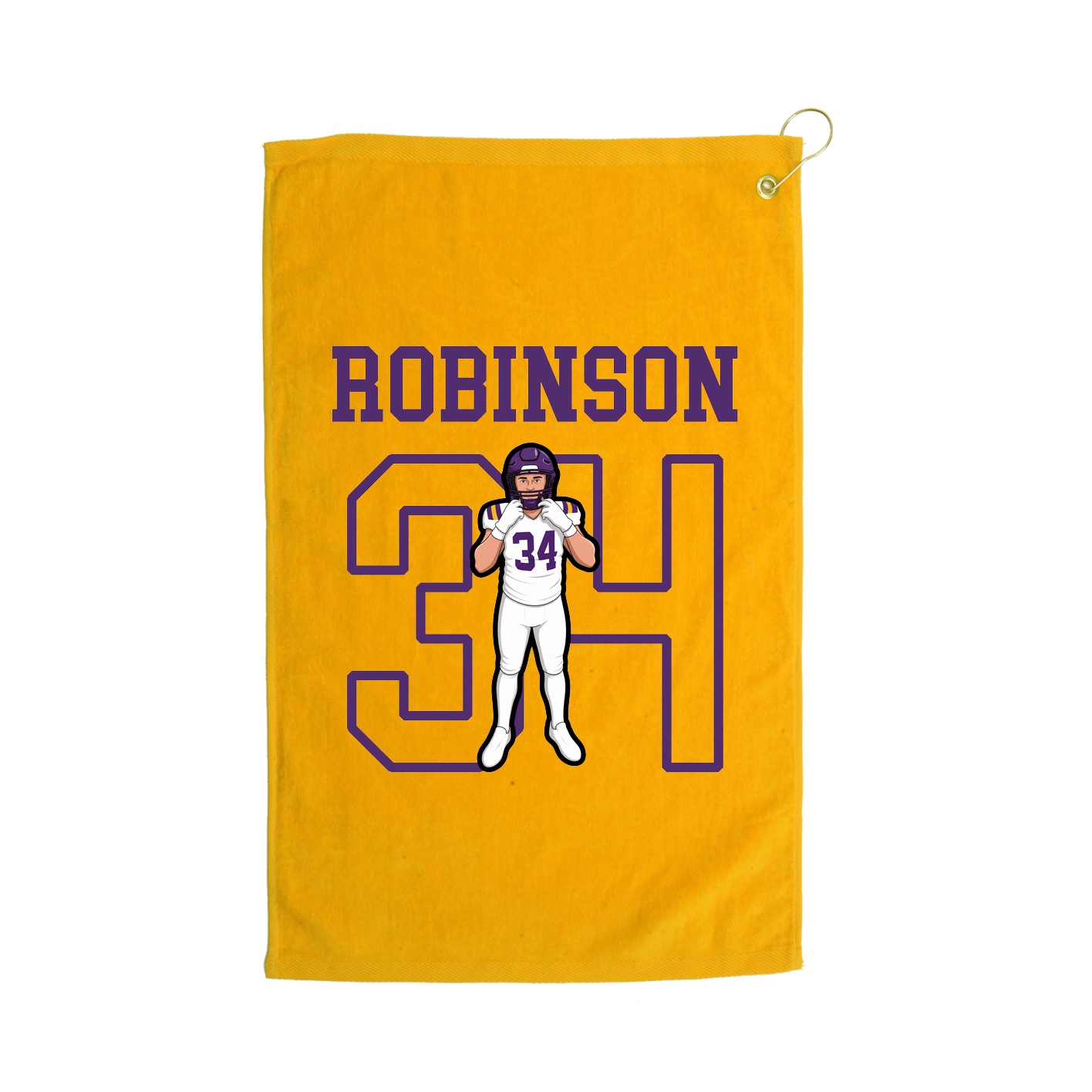Golf Towel — Shirsey in Gold
