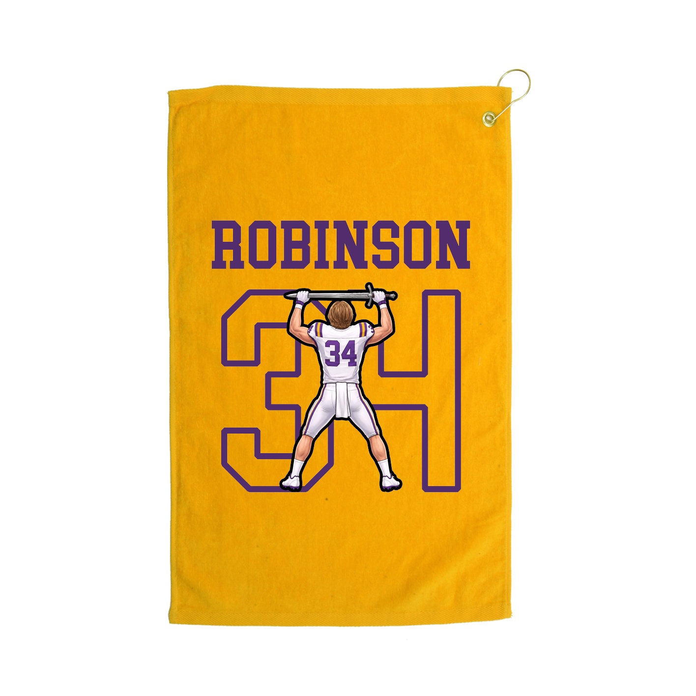 Golf Towel — Shirsey in Gold