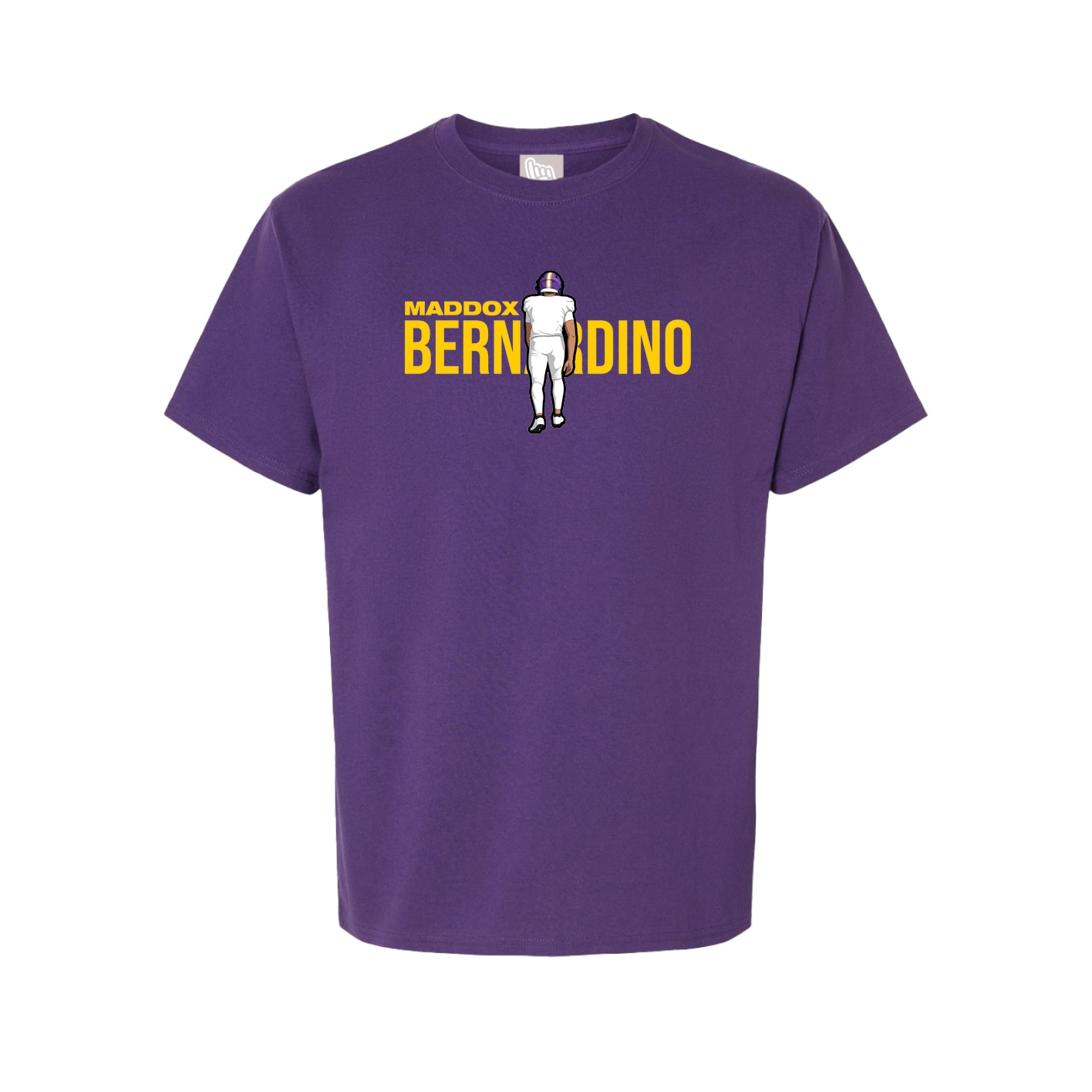 Youth Tee — Player Name in Purple