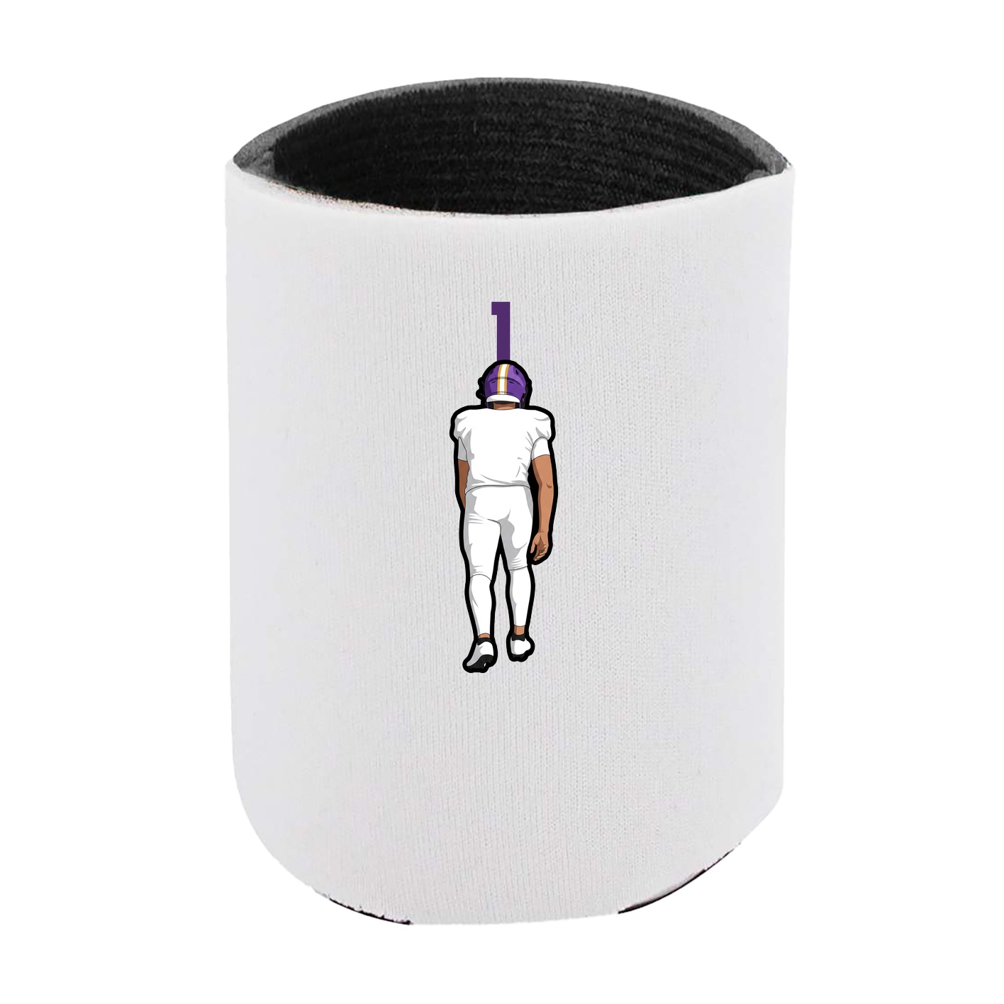 Can Holder — Number Top in White