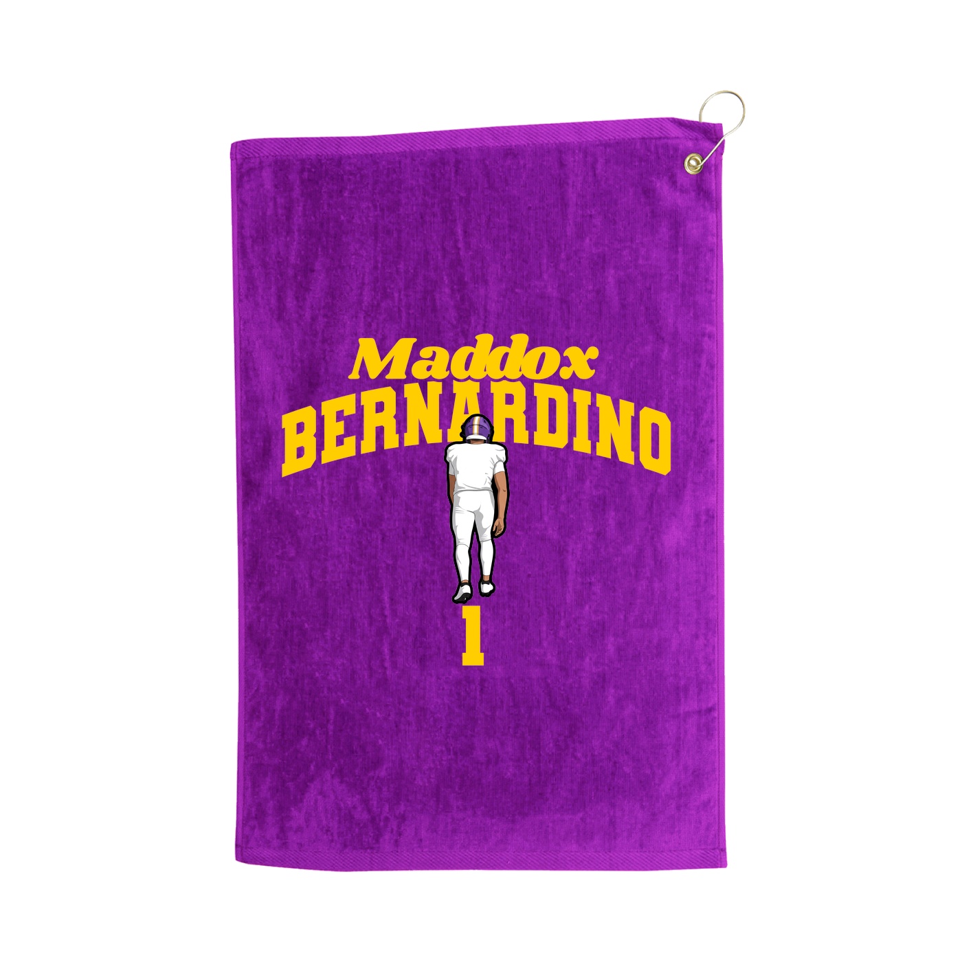 Golf Towel — Signature Arch in Purple