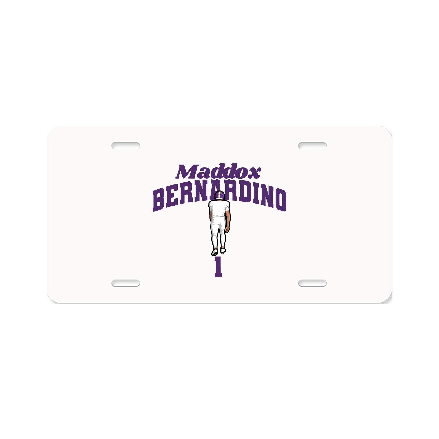 License Plate — Signature Arch in Classic