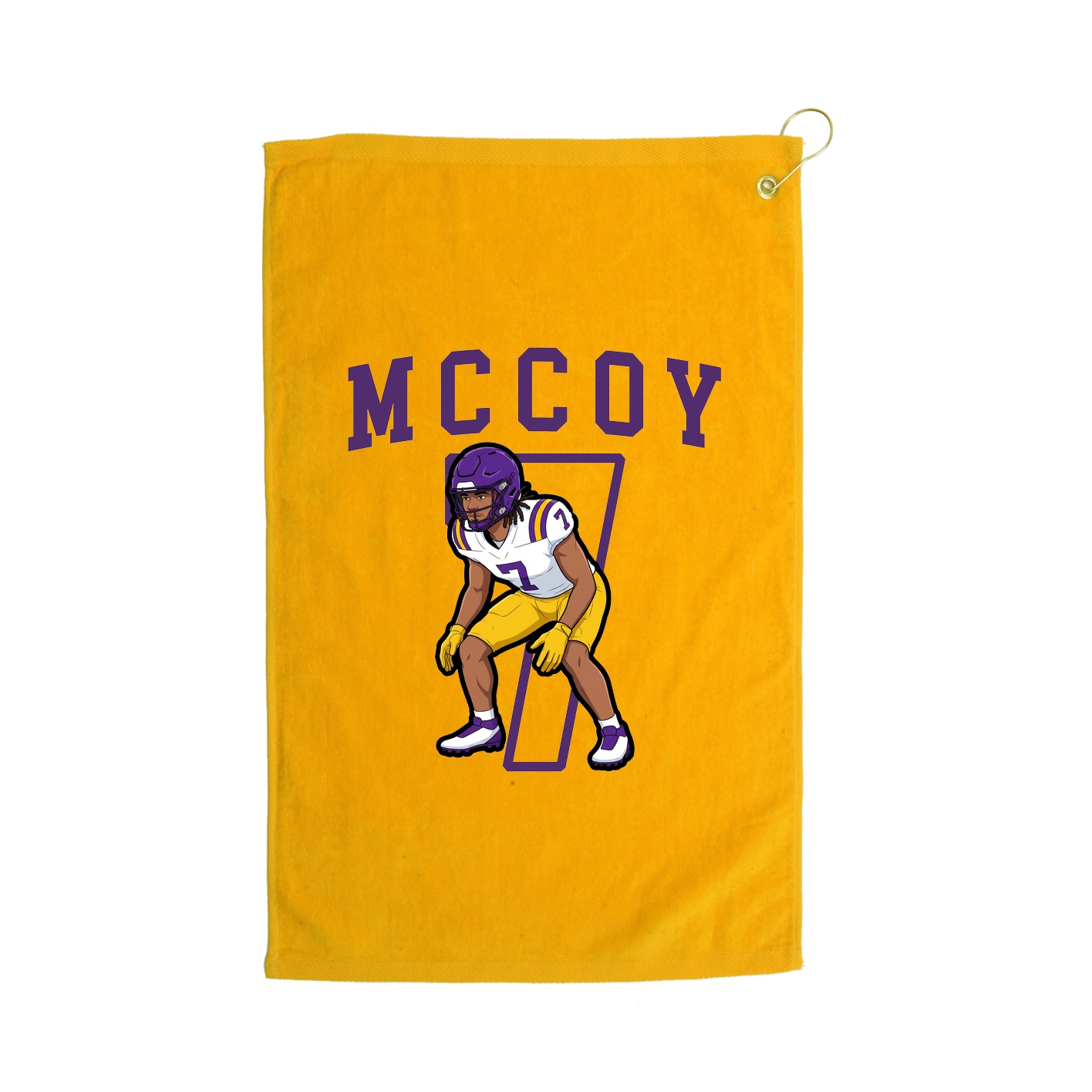Golf Towel — Shirsey in Gold