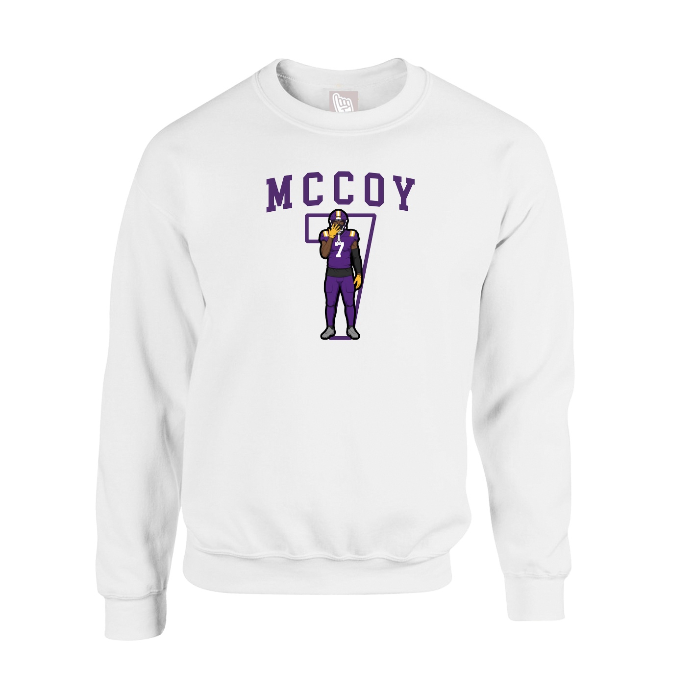 Fleece Crew — Shirsey in White
