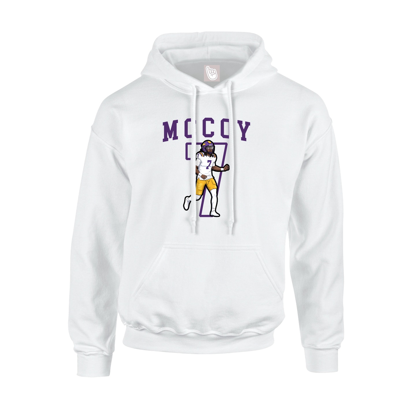 Hoodie — Shirsey in White
