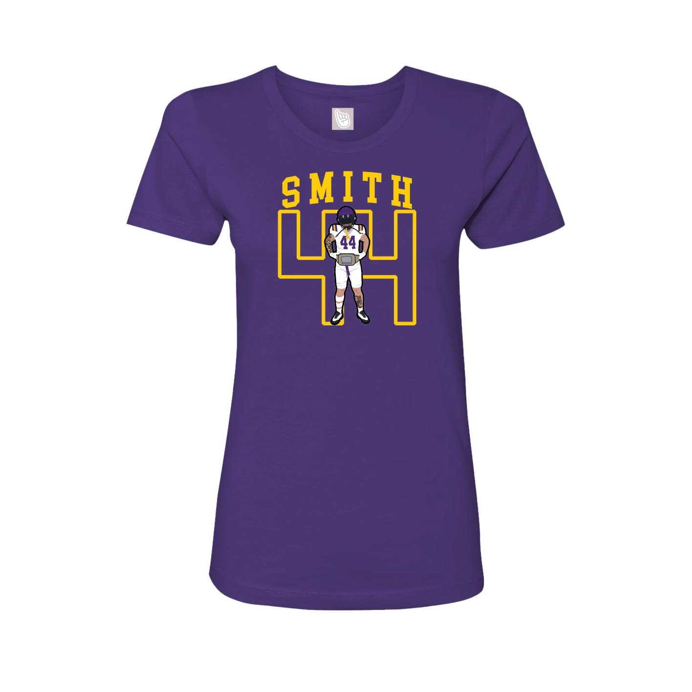 Fitted Women's Tee — Shirsey in Purple