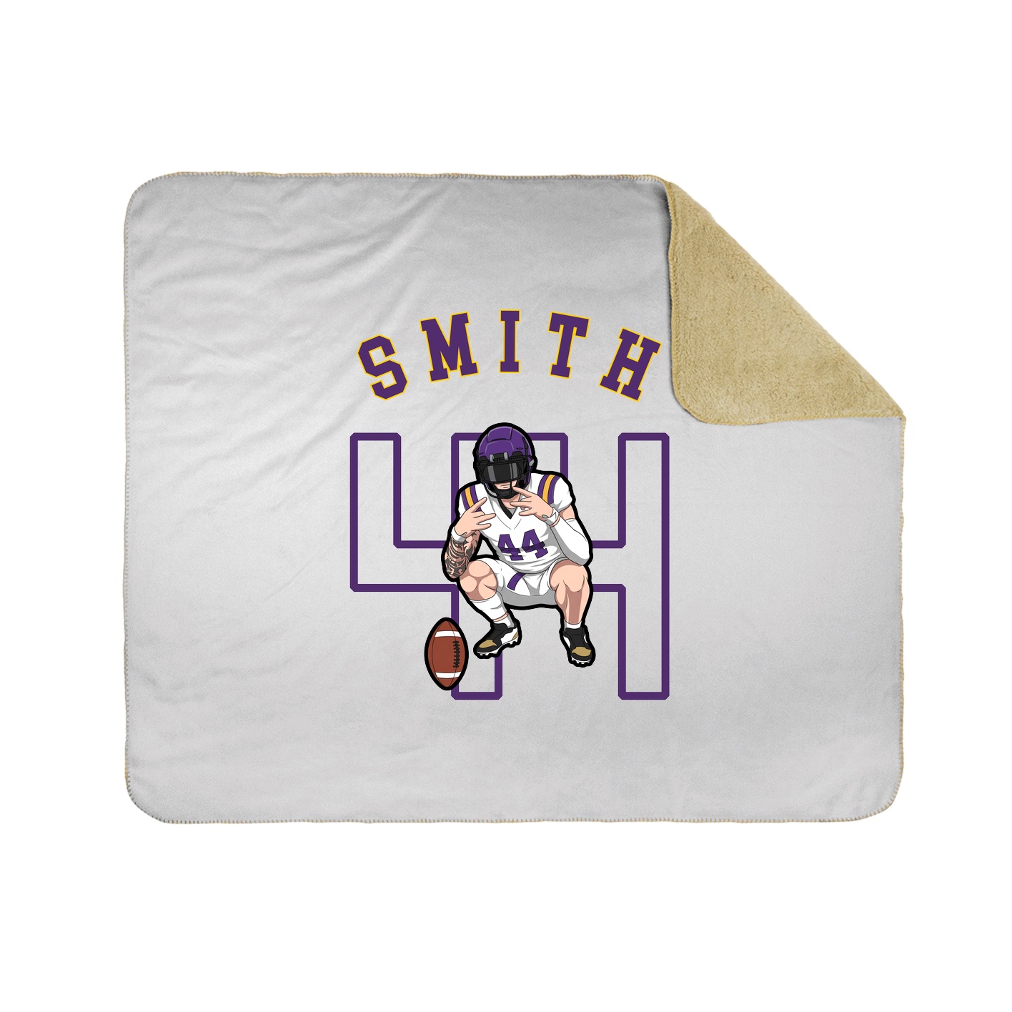 Throw Blanket — Shirsey Arch in White