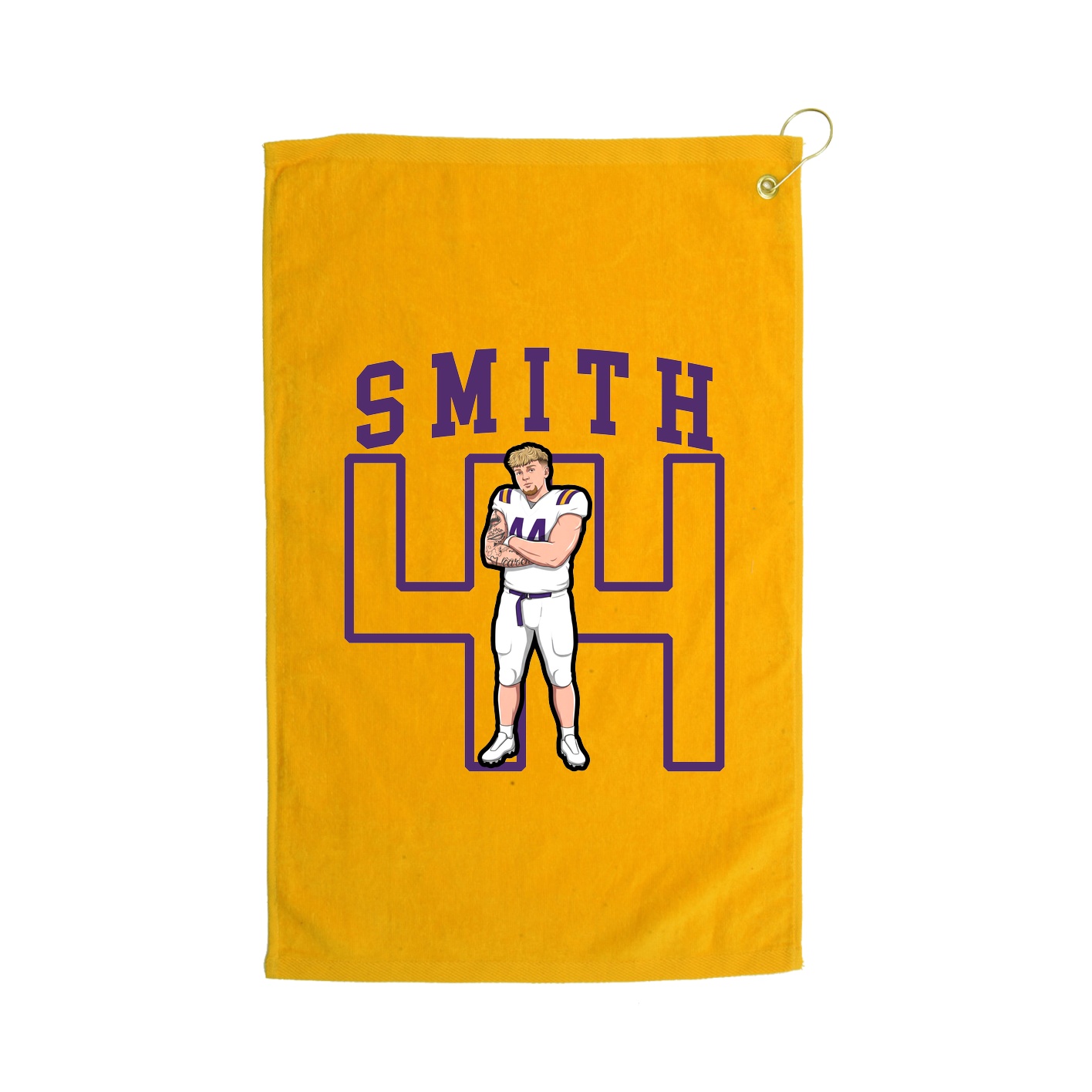 Golf Towel — Shirsey in Gold
