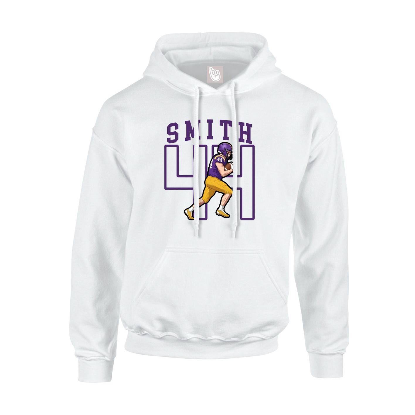 Youth Hoodie — Shirsey in White