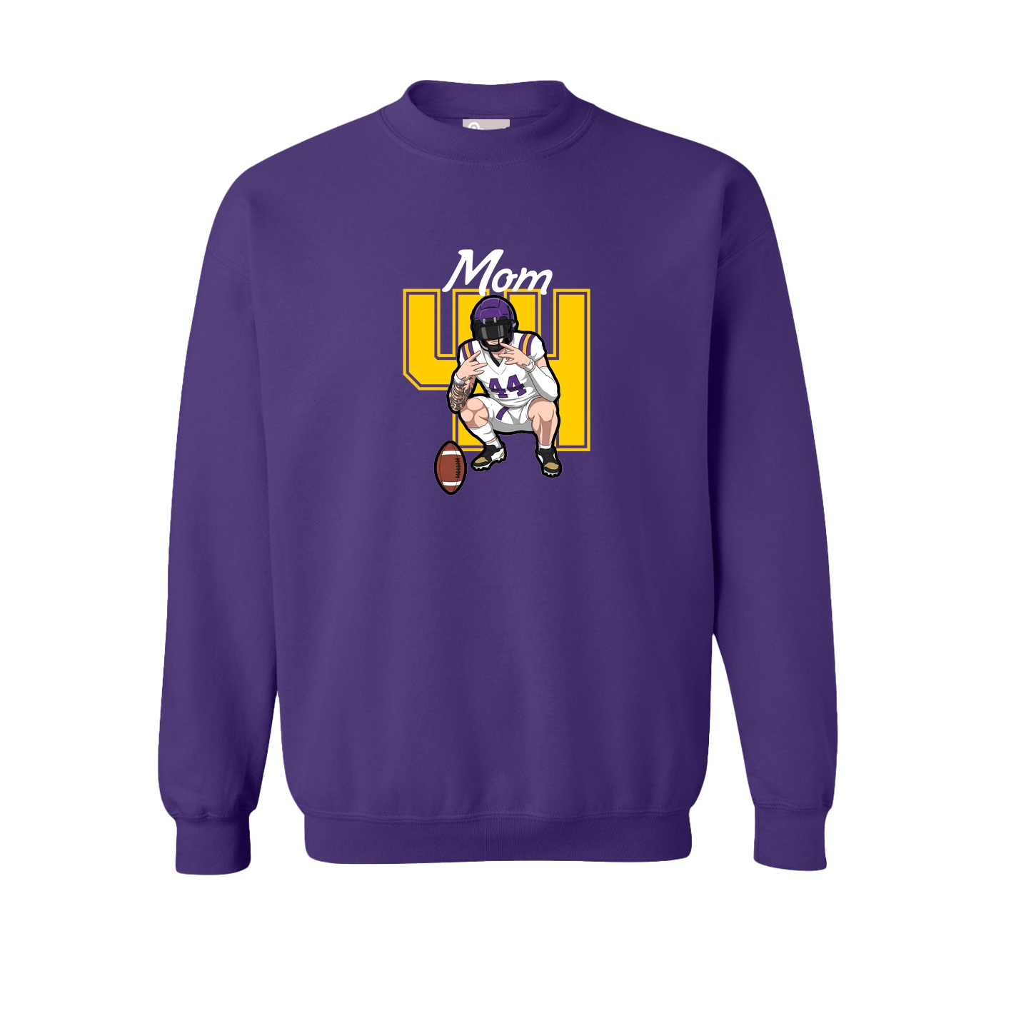 Fleece Crew — Mothers Day Shirsey in Purple