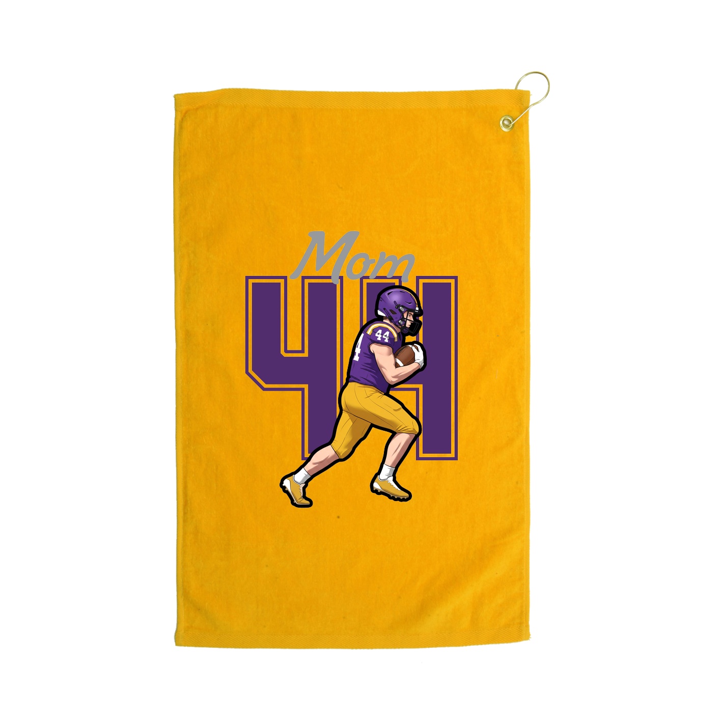 Golf Towel — Mothers Day Shirsey in Gold