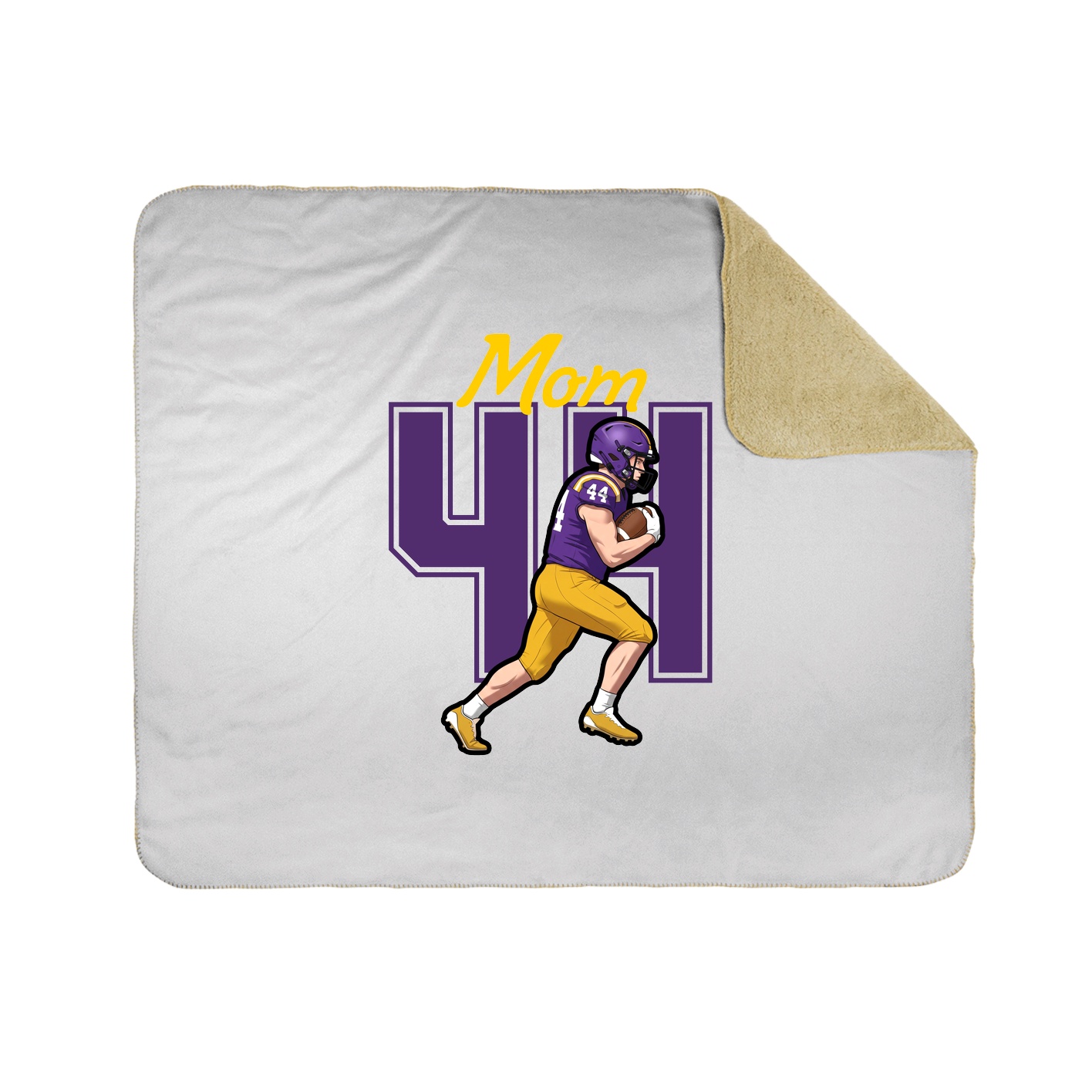 Throw Blanket — Mothers Day Shirsey in White
