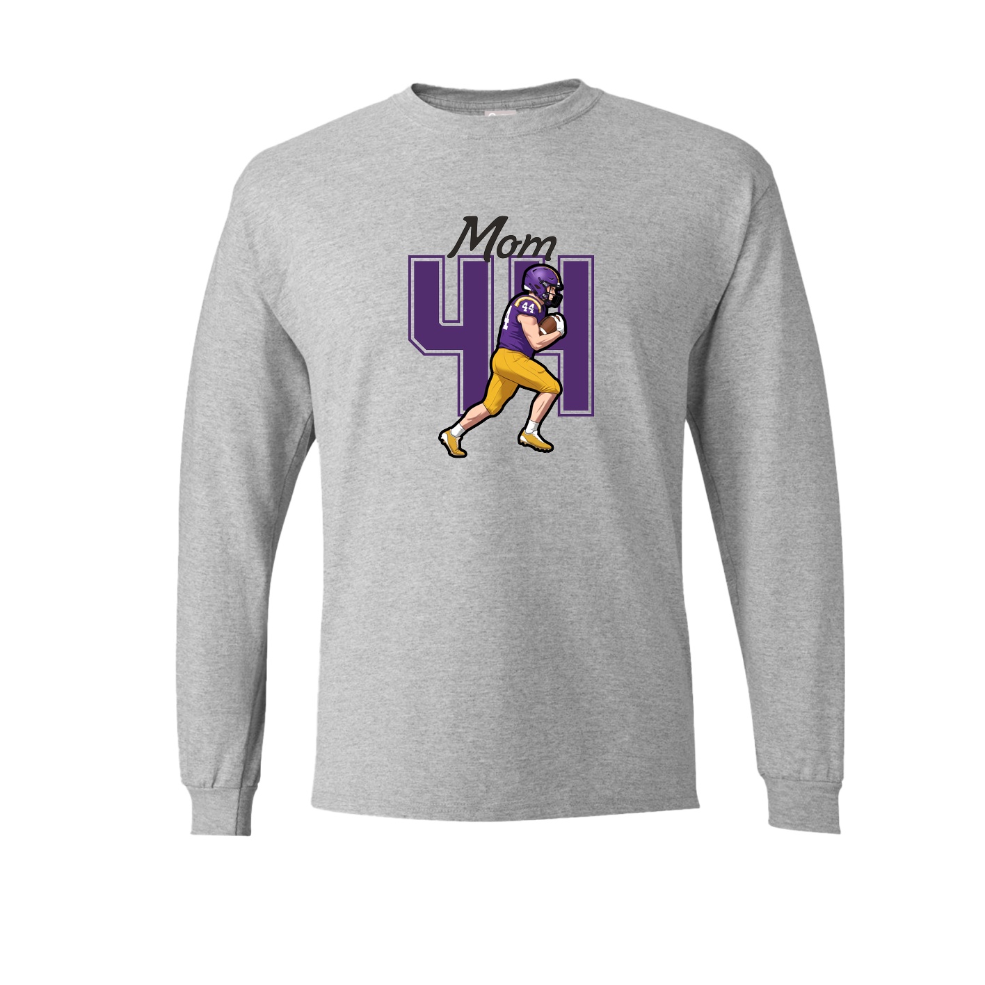 Long Sleeve Tee — Mothers Day Shirsey in Grey