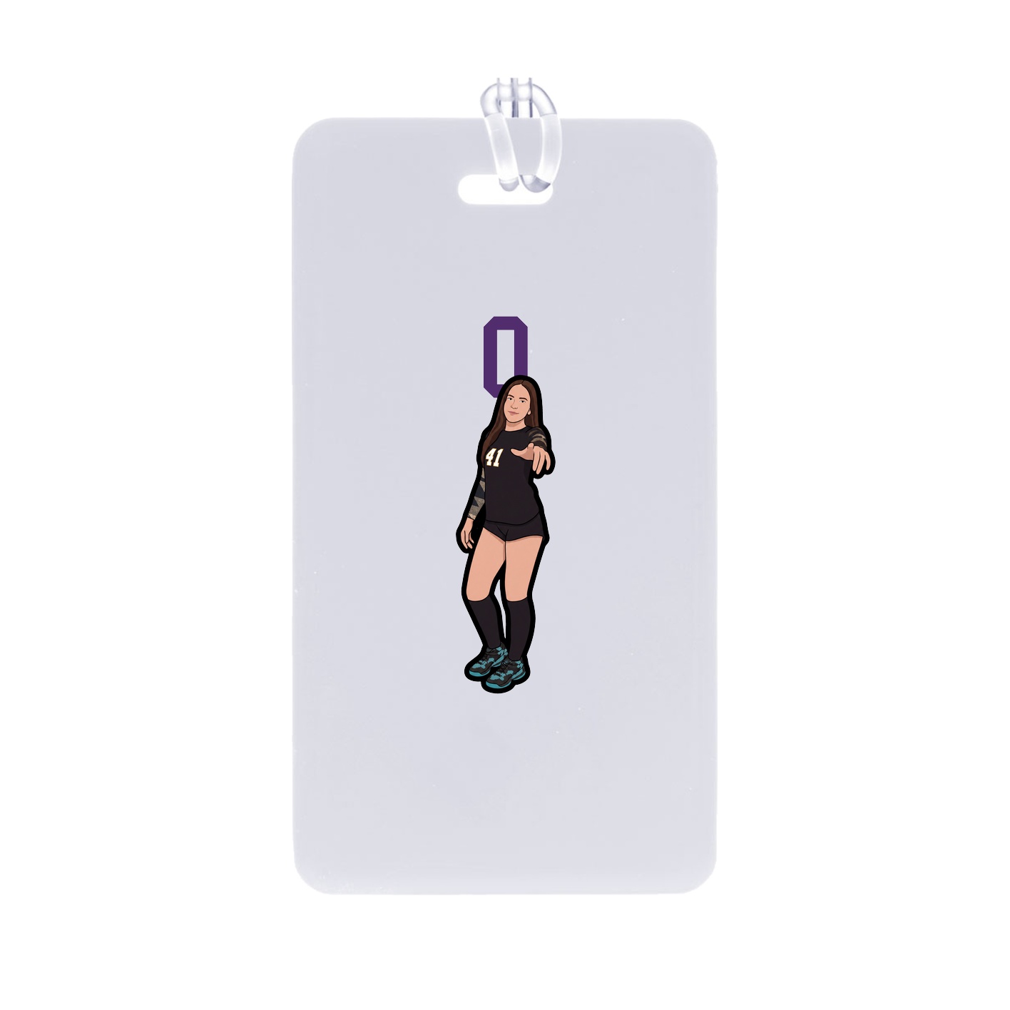 Bag Tag — Number Top in Classic