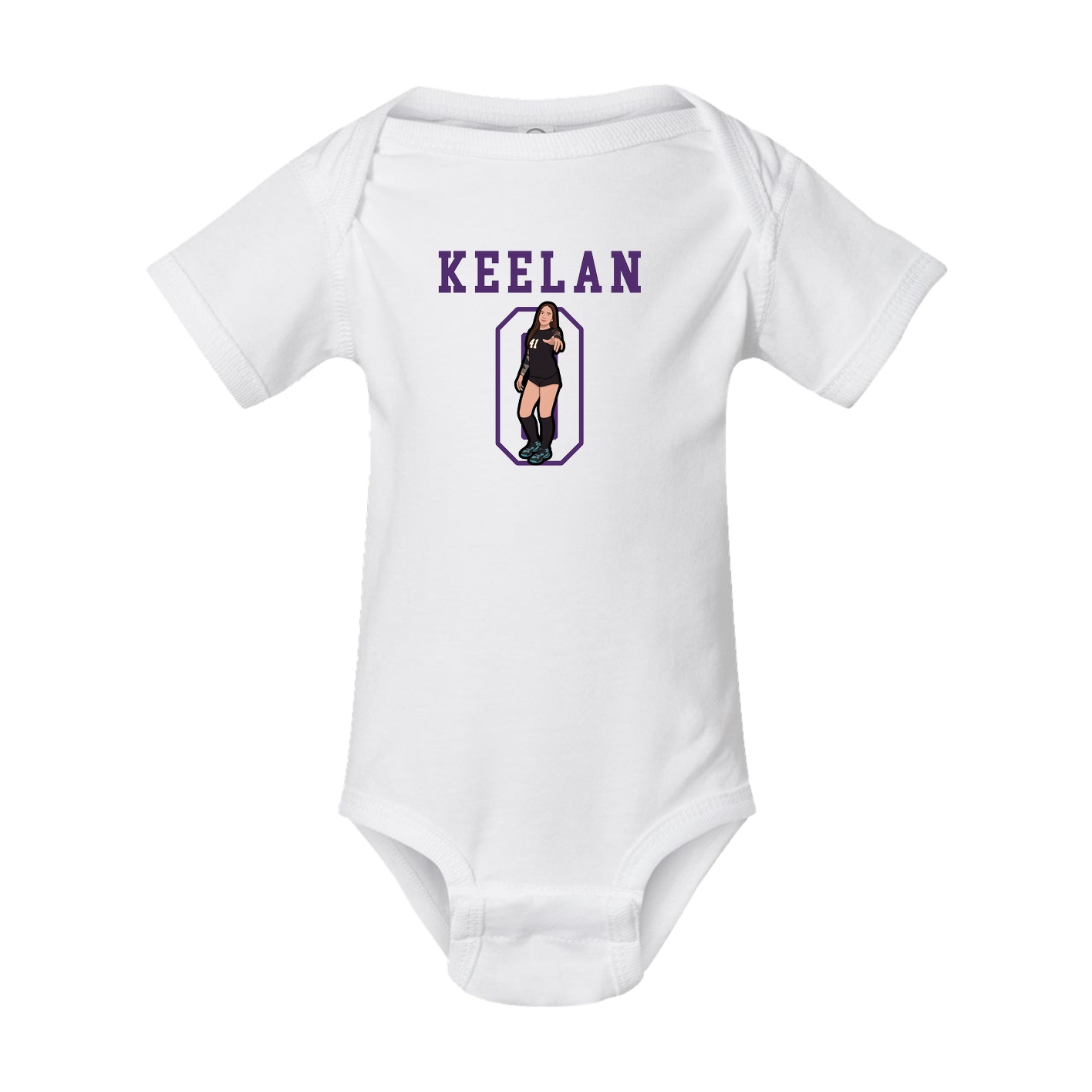 Baby Onesie — Shirsey in White