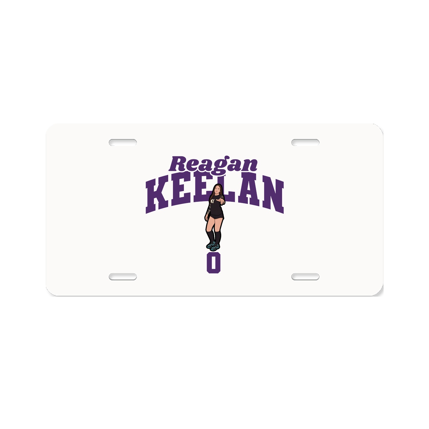 License Plate — Signature Arch in Classic