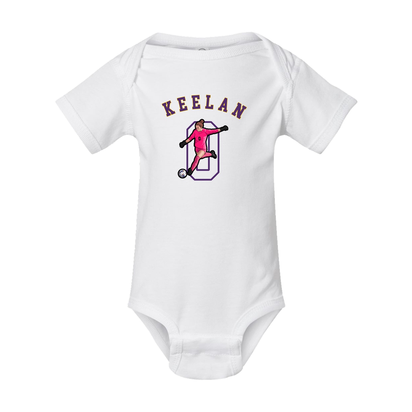Baby Onesie — Shirsey Arch in White