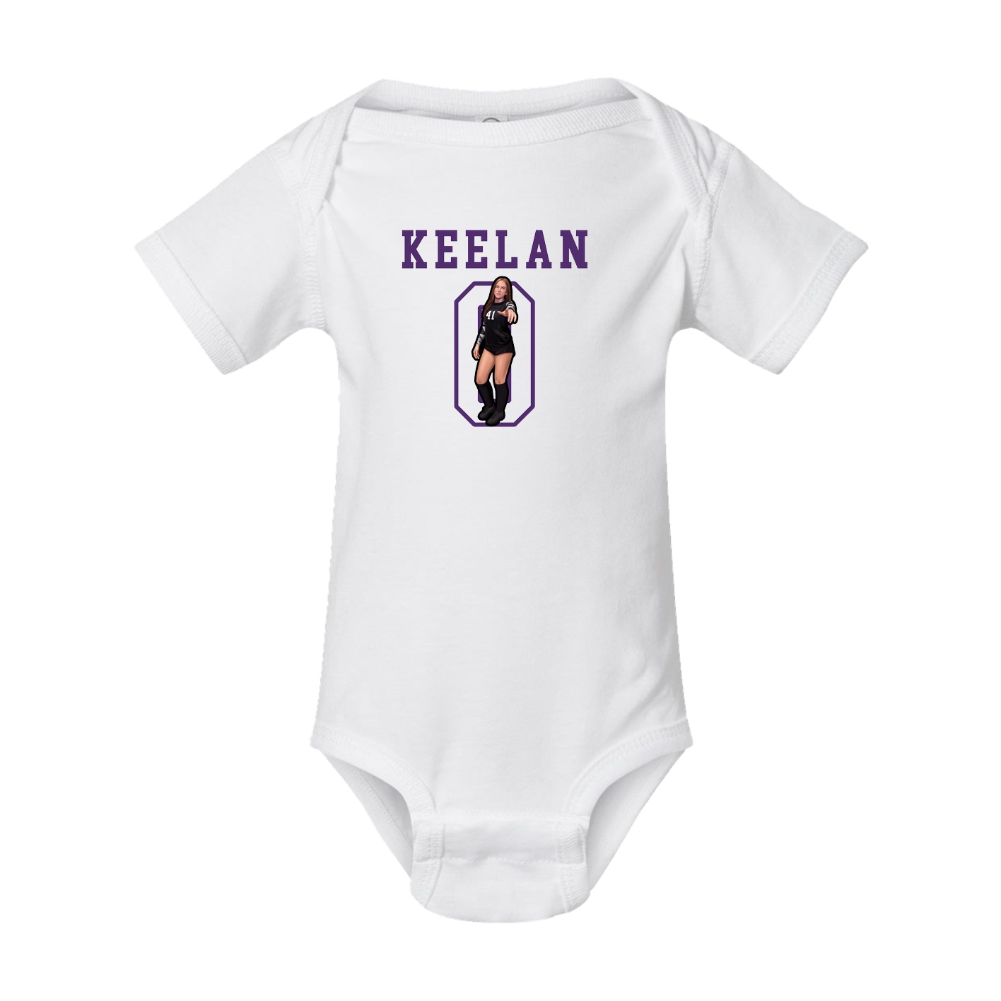 Baby Onesie — Shirsey in White
