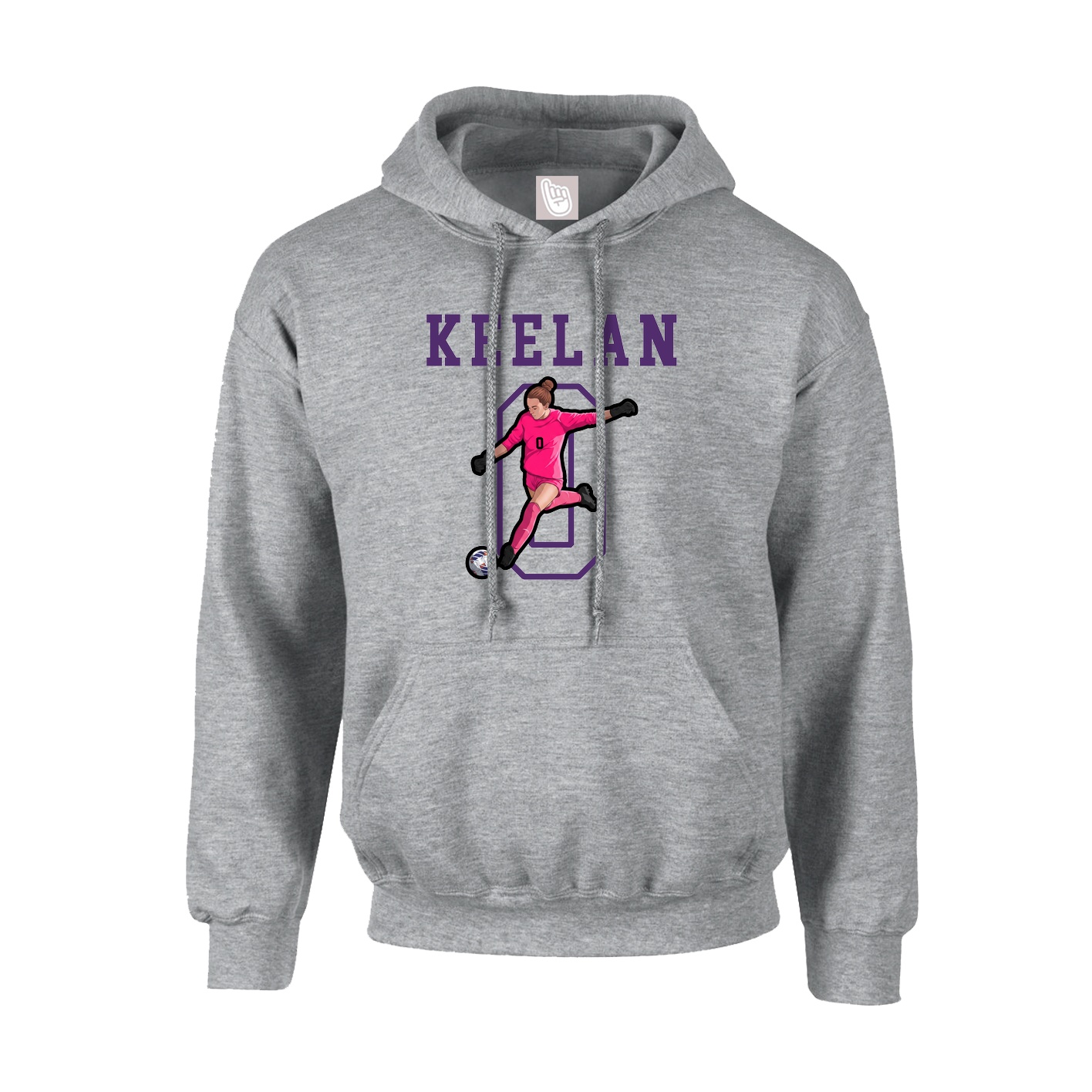 Hoodie — Shirsey in Grey