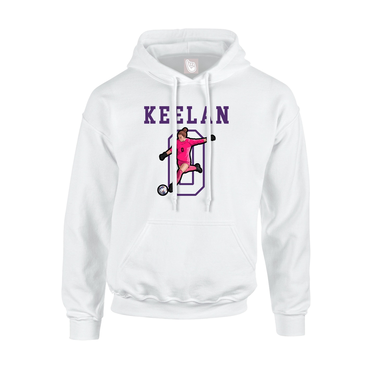 Youth Hoodie — Shirsey in White