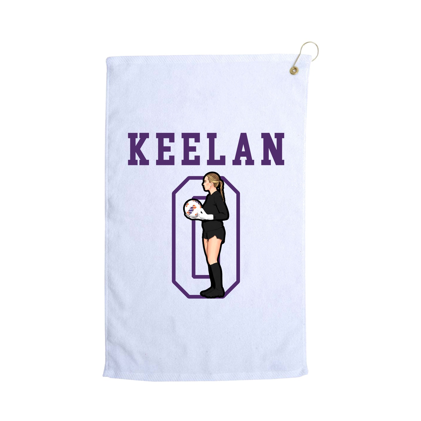 Golf Towel — Shirsey in White