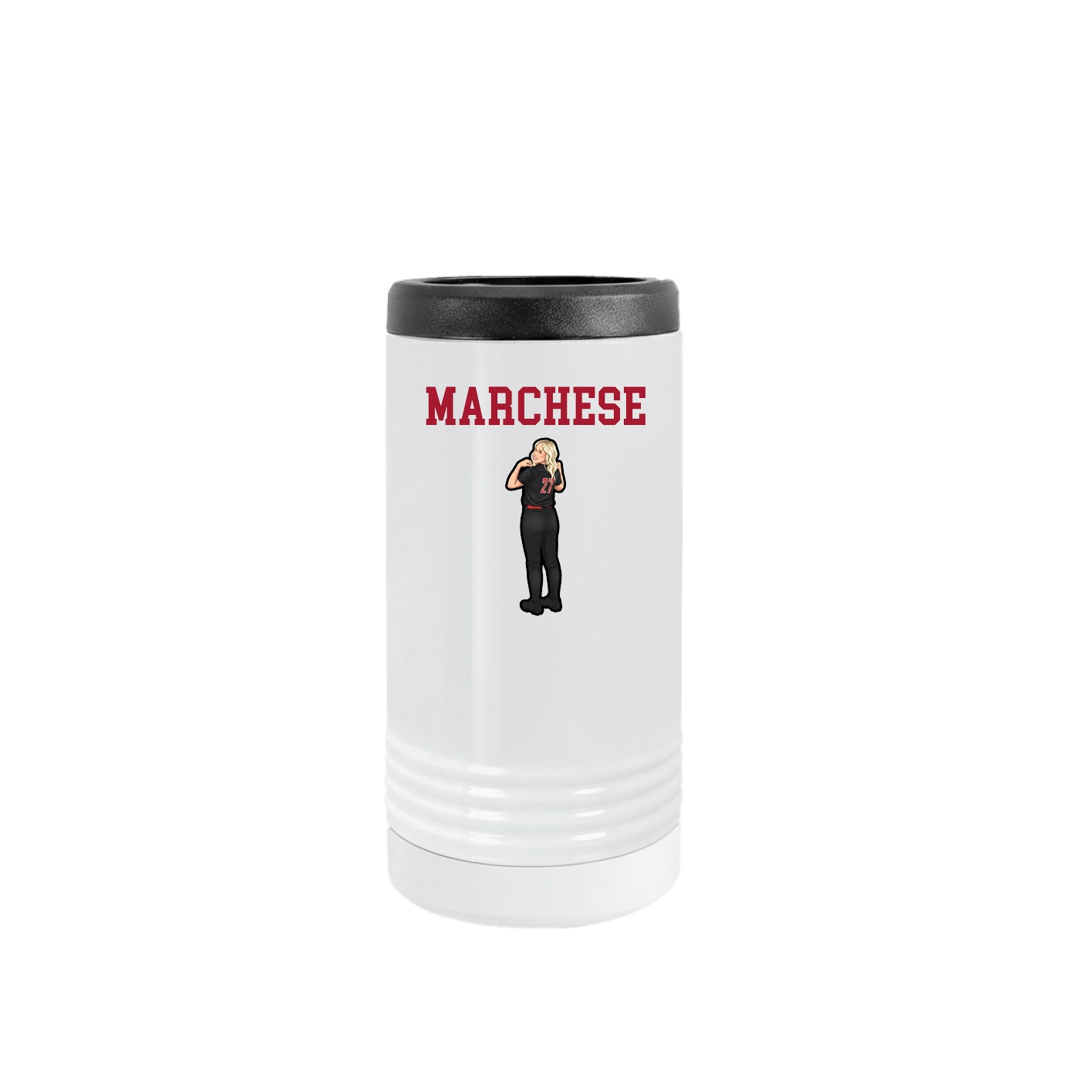 Slim Beverage Holder — Shirsey in White