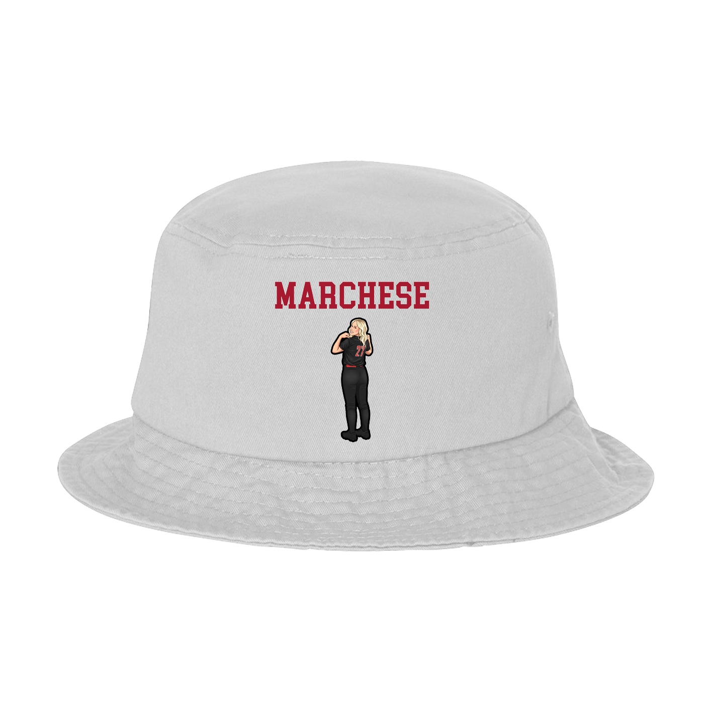 Bucket Cap — Shirsey in White